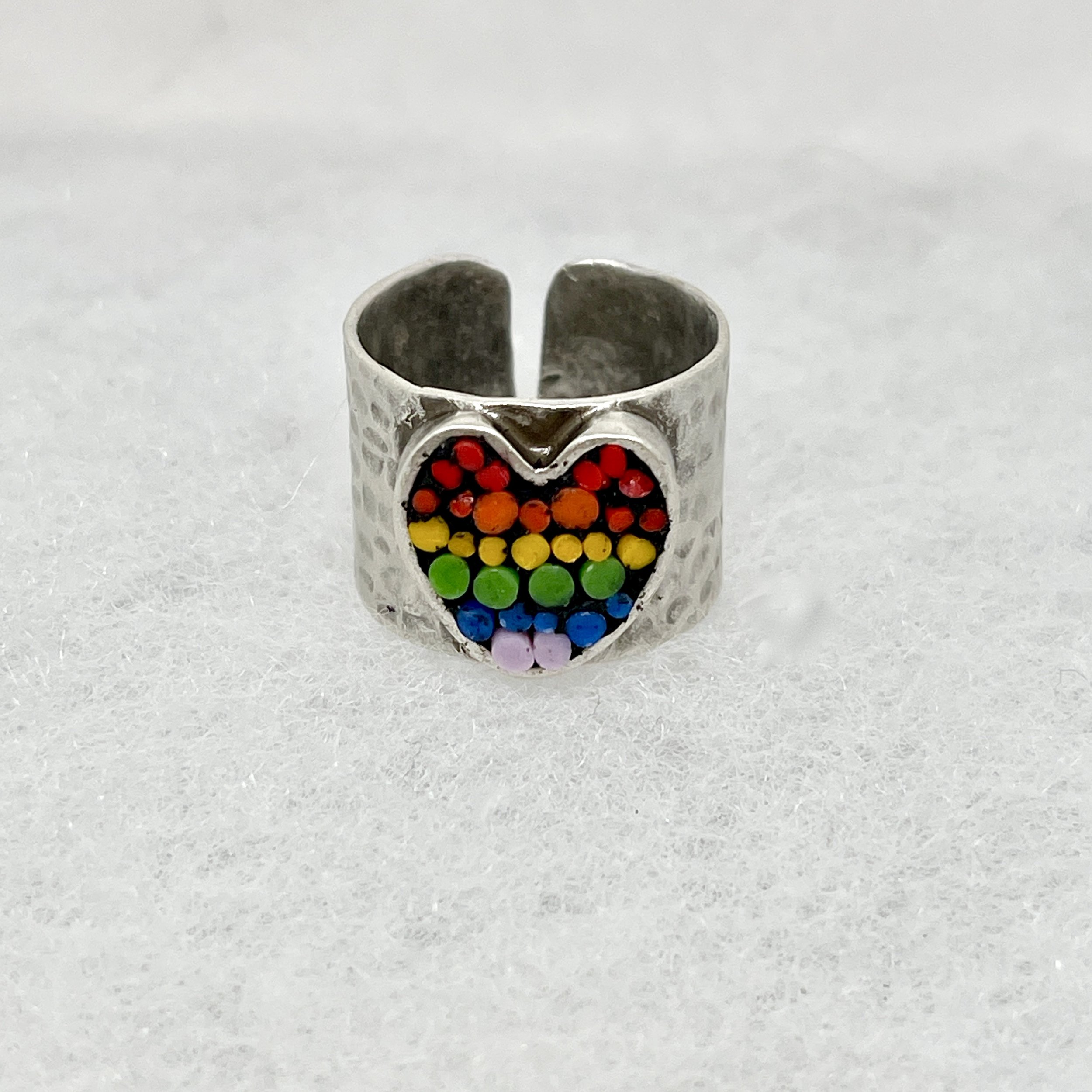 Heart Rainbow wide band ring.jpeg