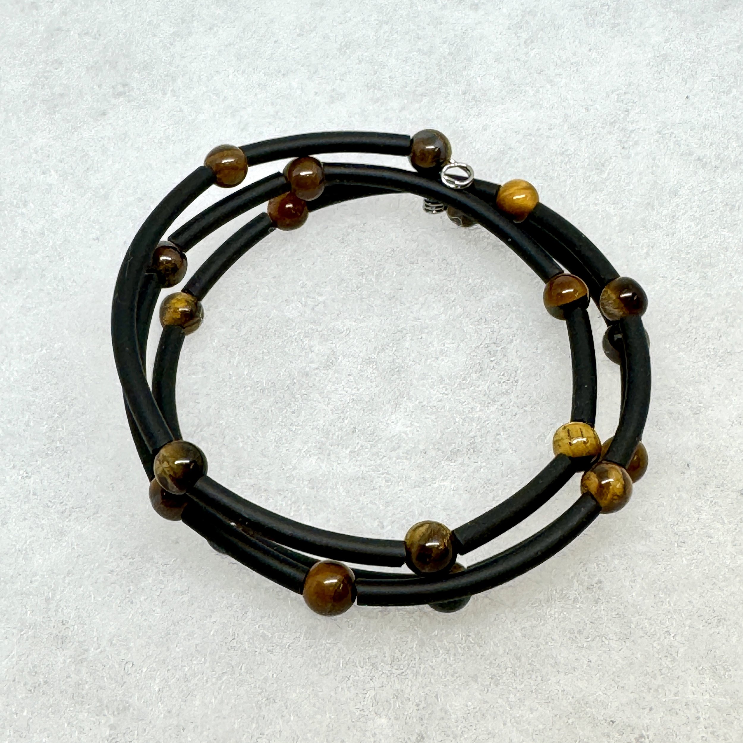 Tigers Eye Memory Wire Bracelet.jpeg