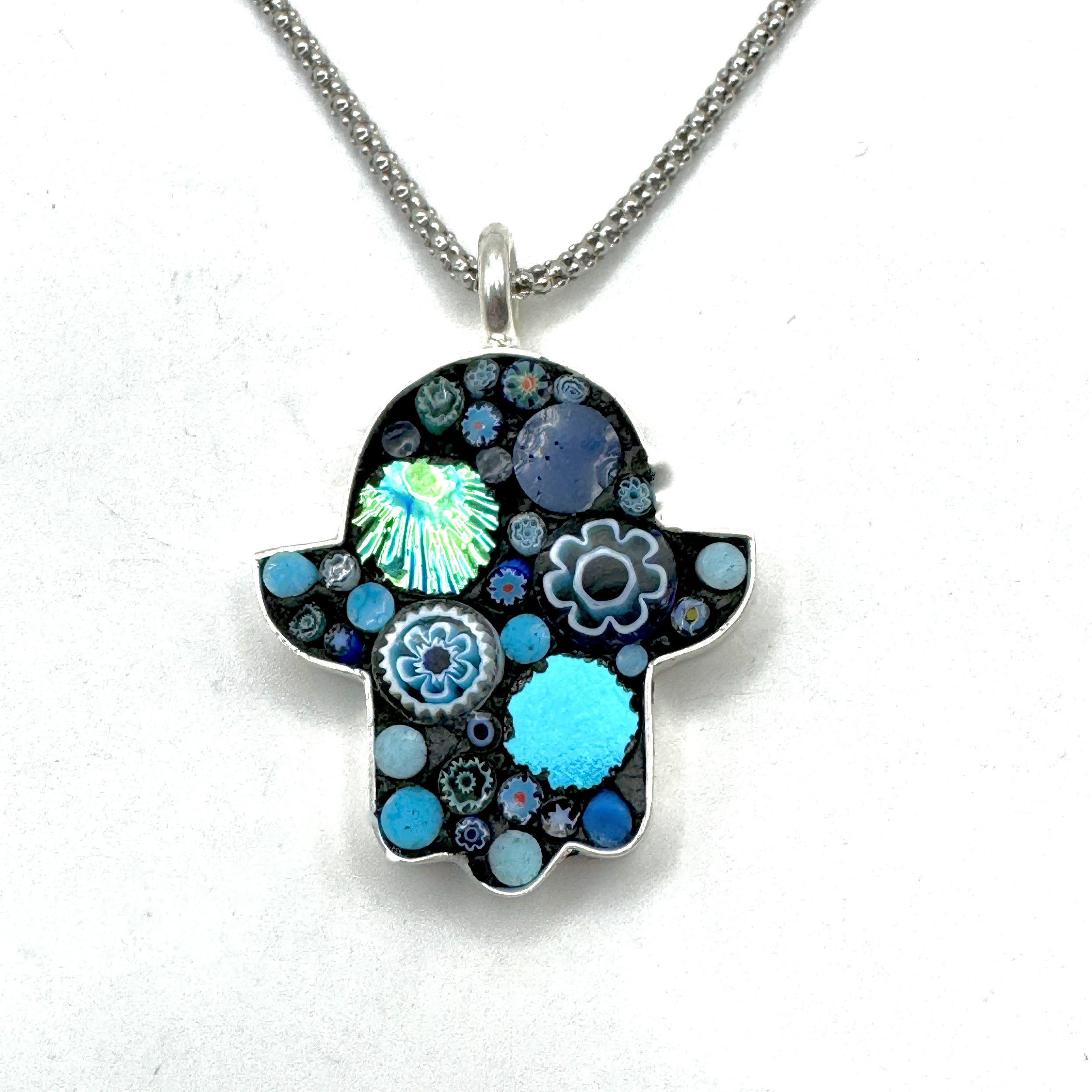Small Happy Dot Blue Hamsa Necklace.jpeg