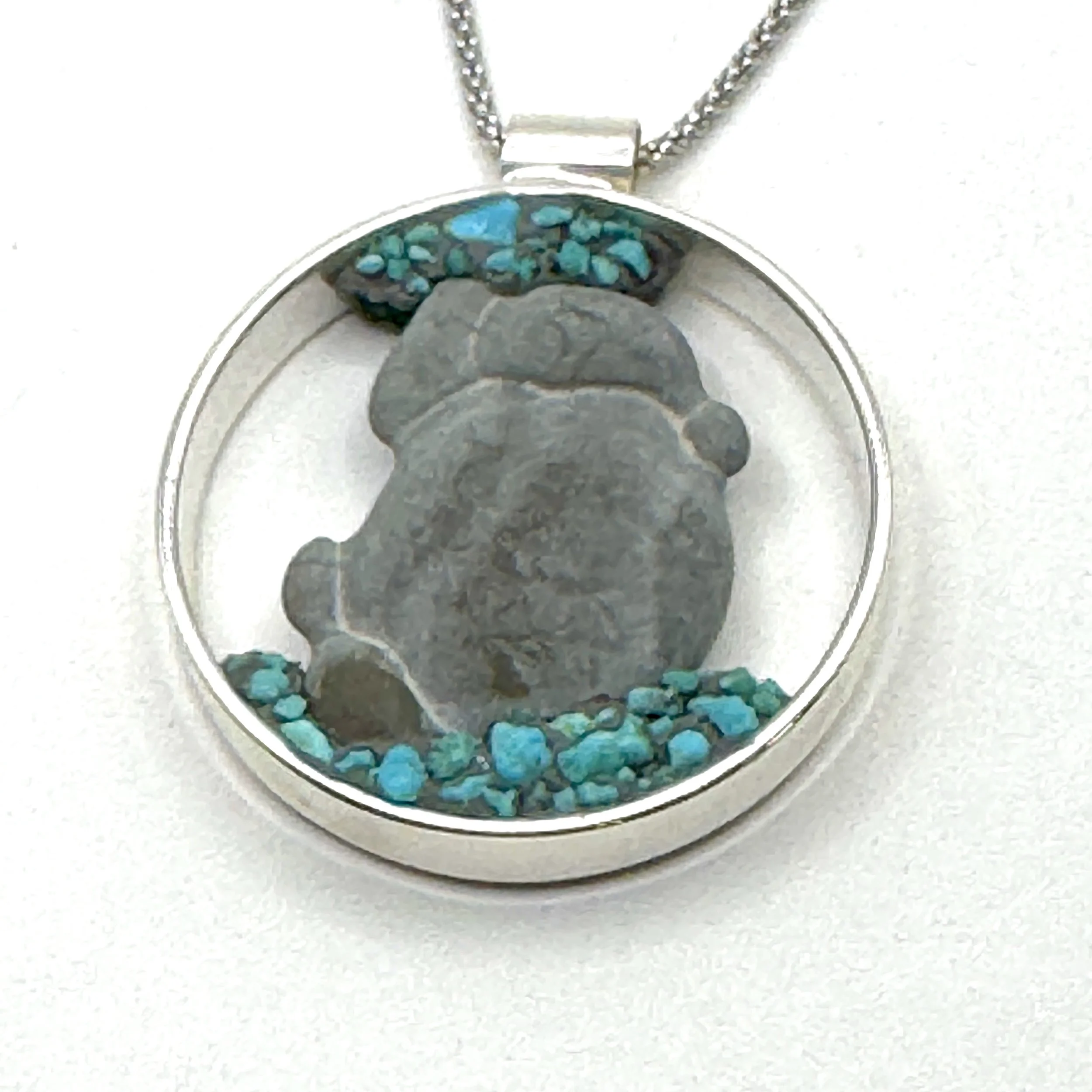 Stone Necklace with Turqoise and Emerald.jpeg