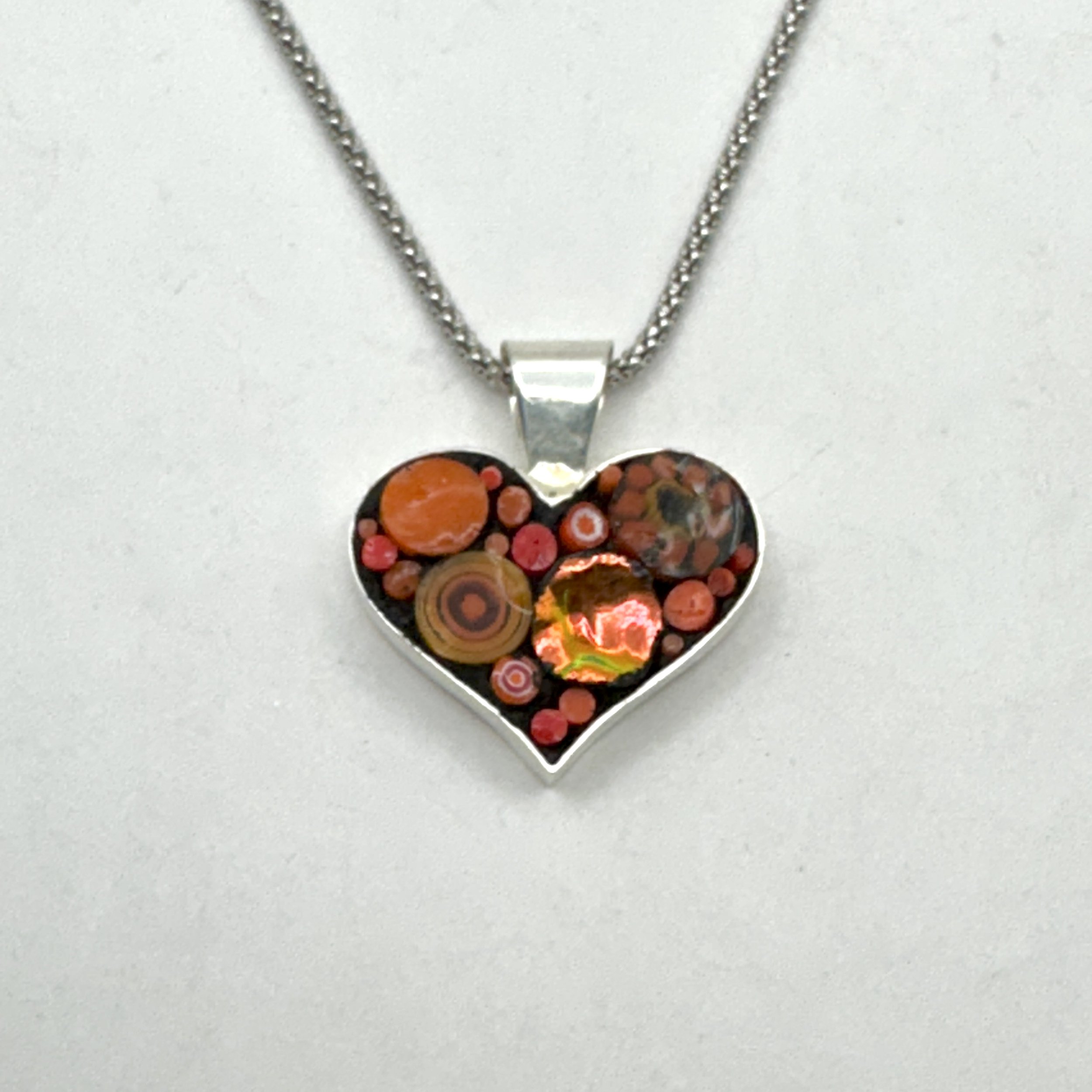 Orange Happy Dot Heart Necklace.jpeg