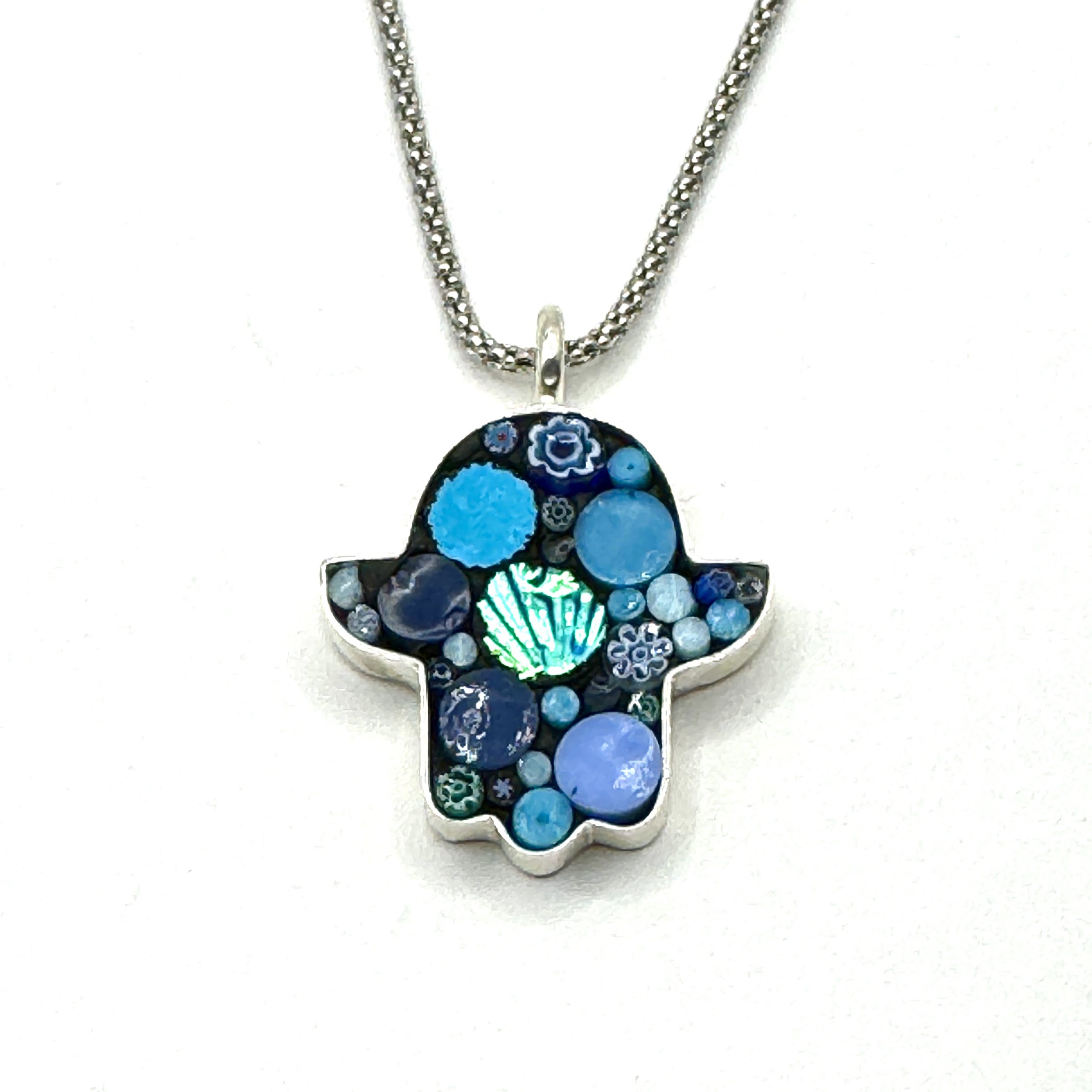 Blue Dot 1%22 Hamsa necklace.jpeg