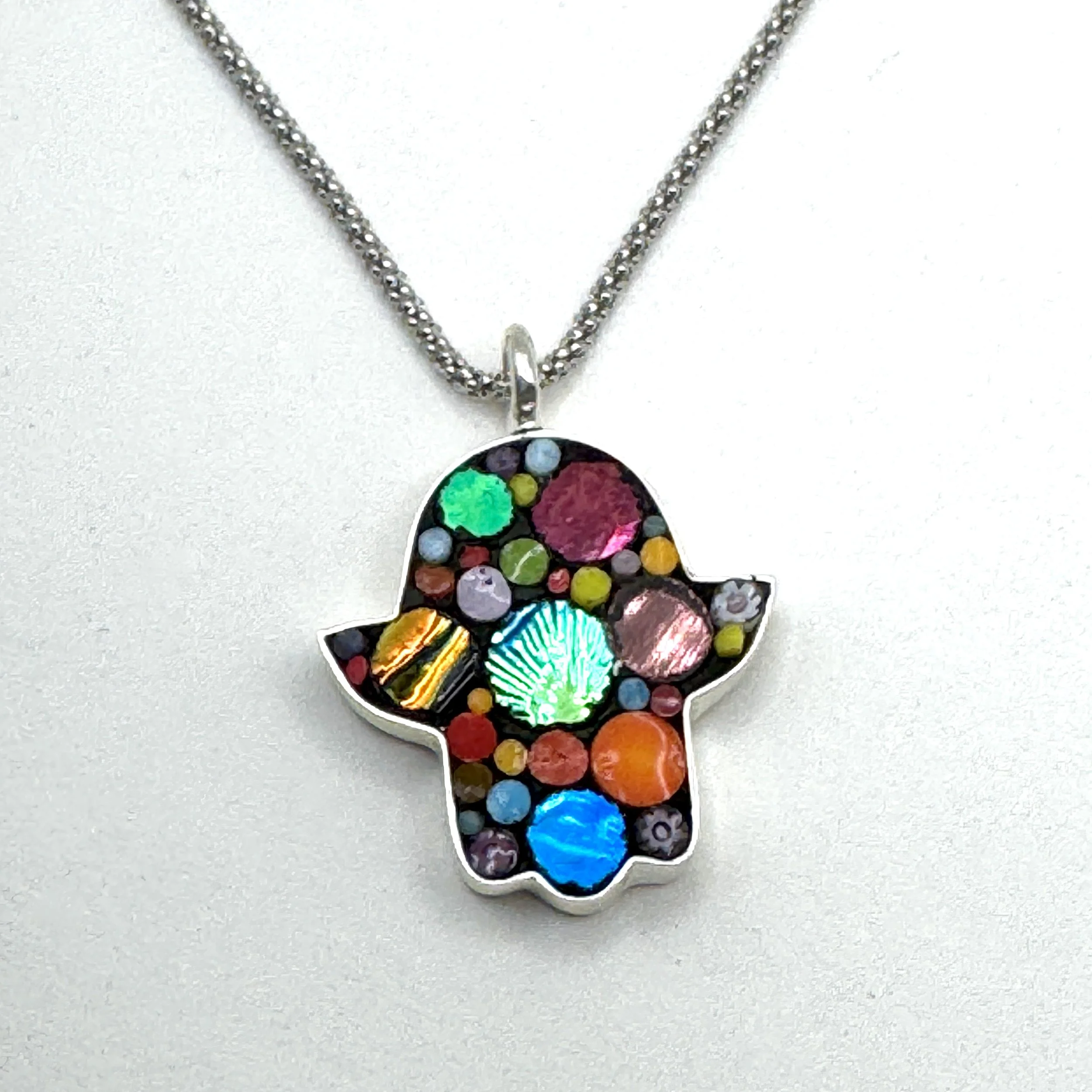 Multicolor small hamsa necklace.jpeg