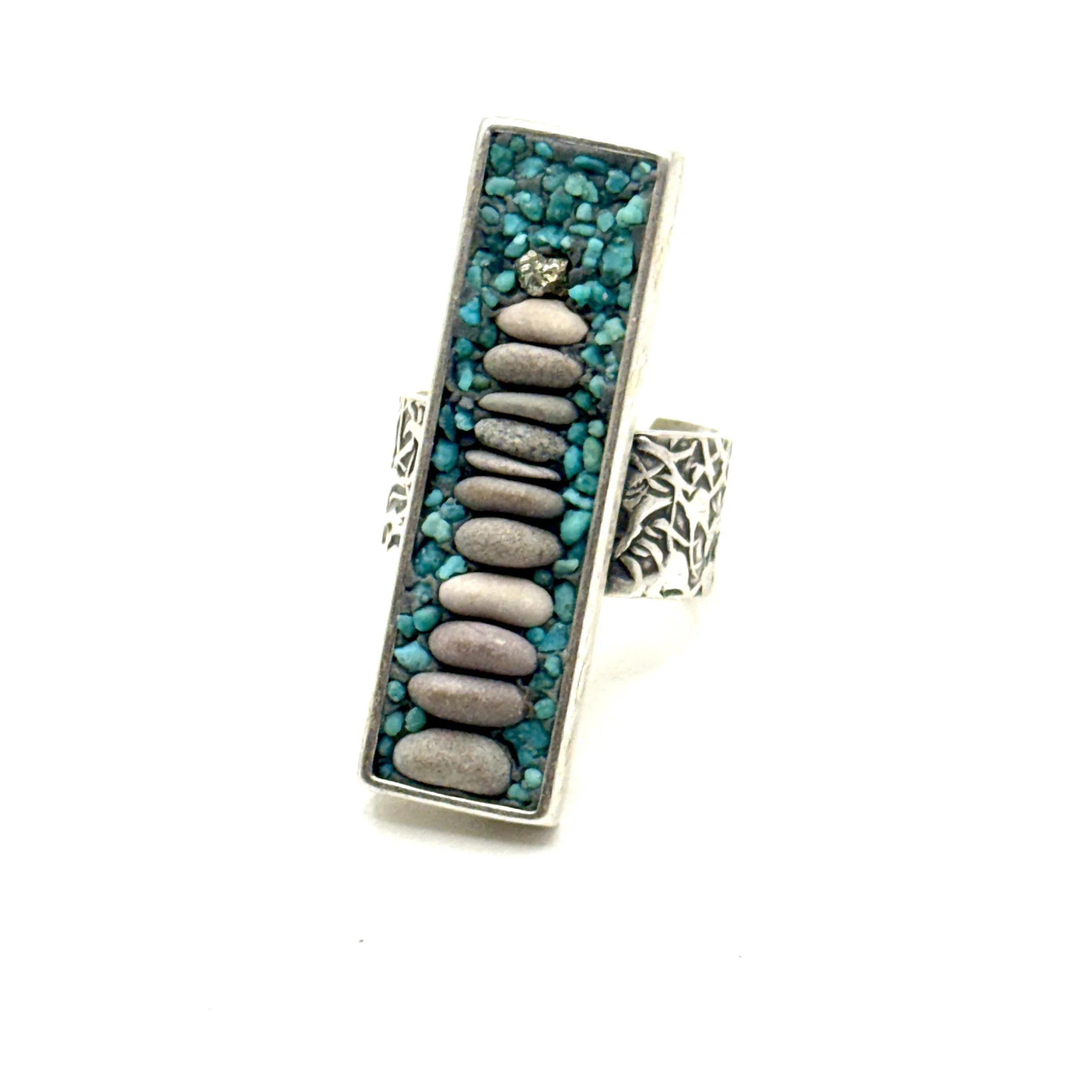 Cairn:Turquoise Long Rectangle Ring.JPG