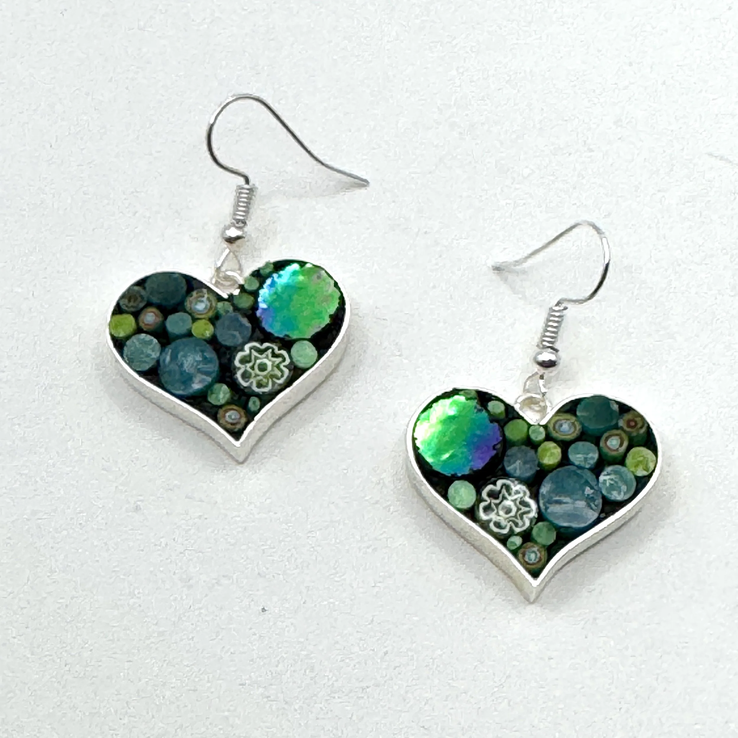 1" Green Heart Earrings.jpeg