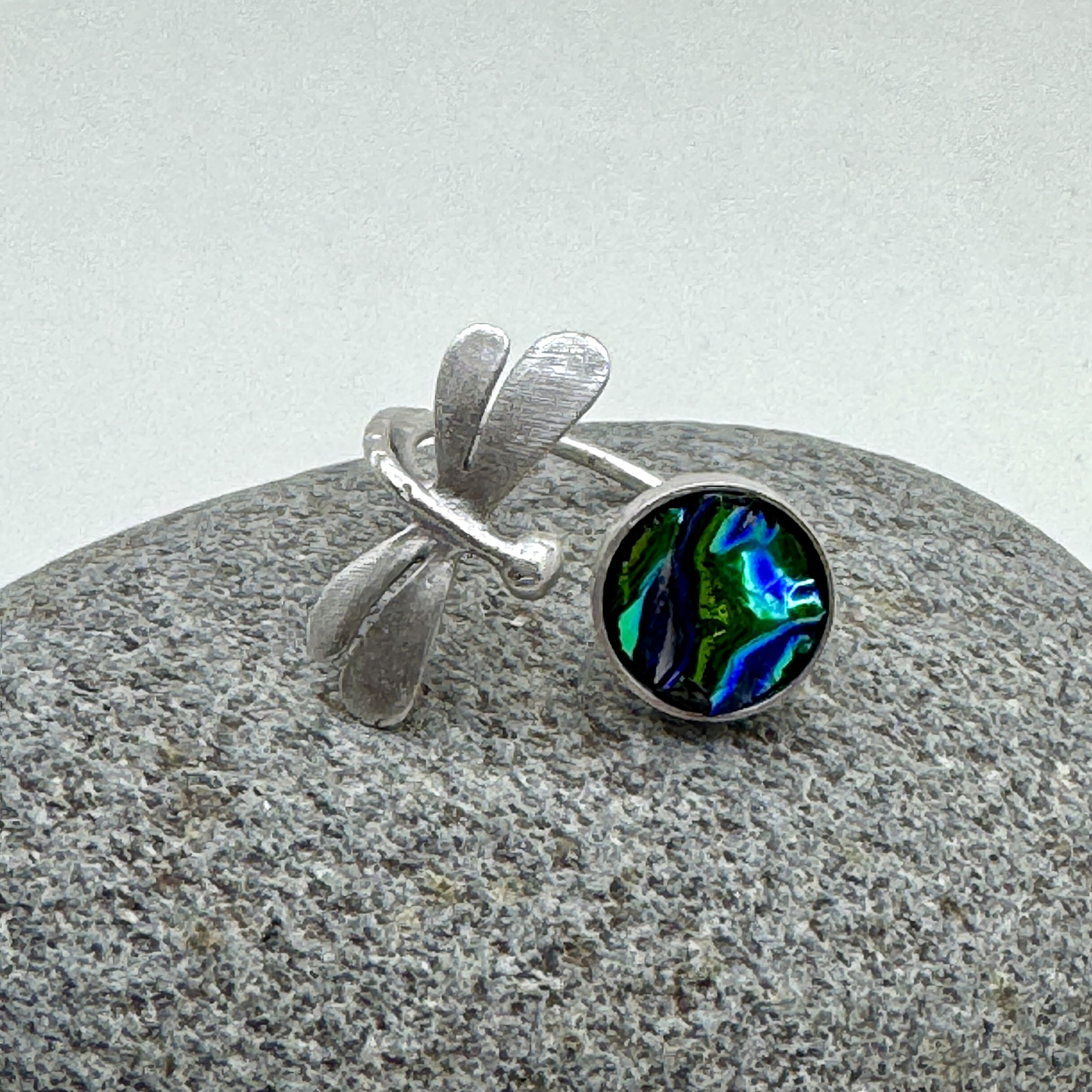 Blue:Green Dichro Dragonfly Ring.JPG