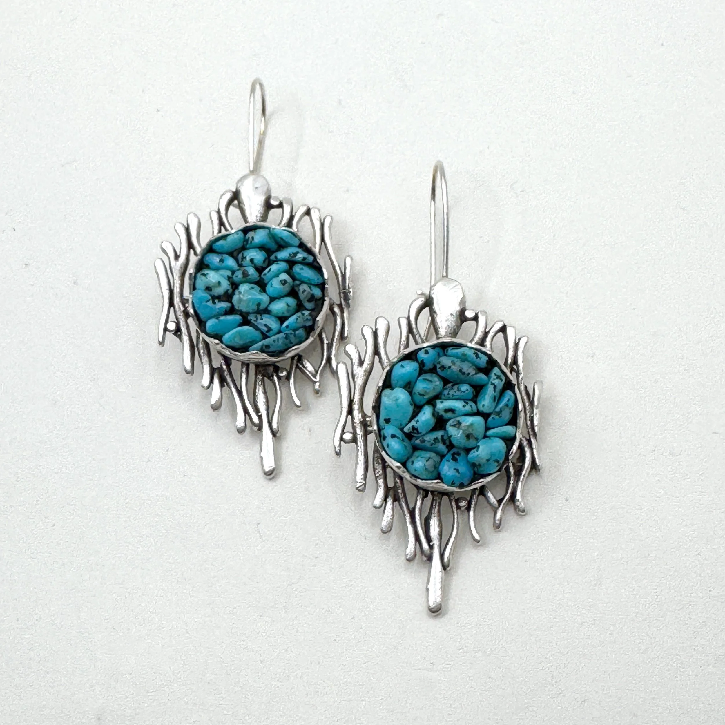 Branchy Turquoise Nugget Earrings.jpeg