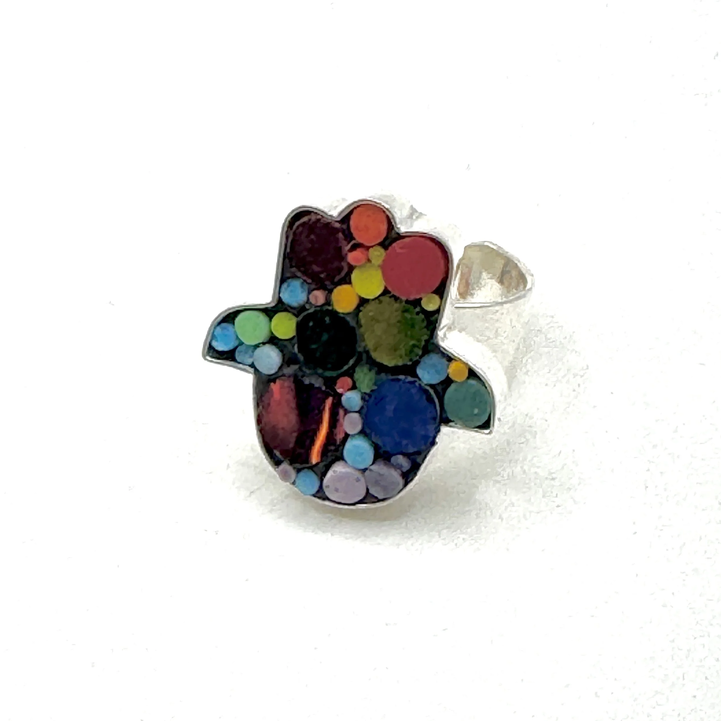 Rainbow Happy Dot Hamsa Ring.jpeg