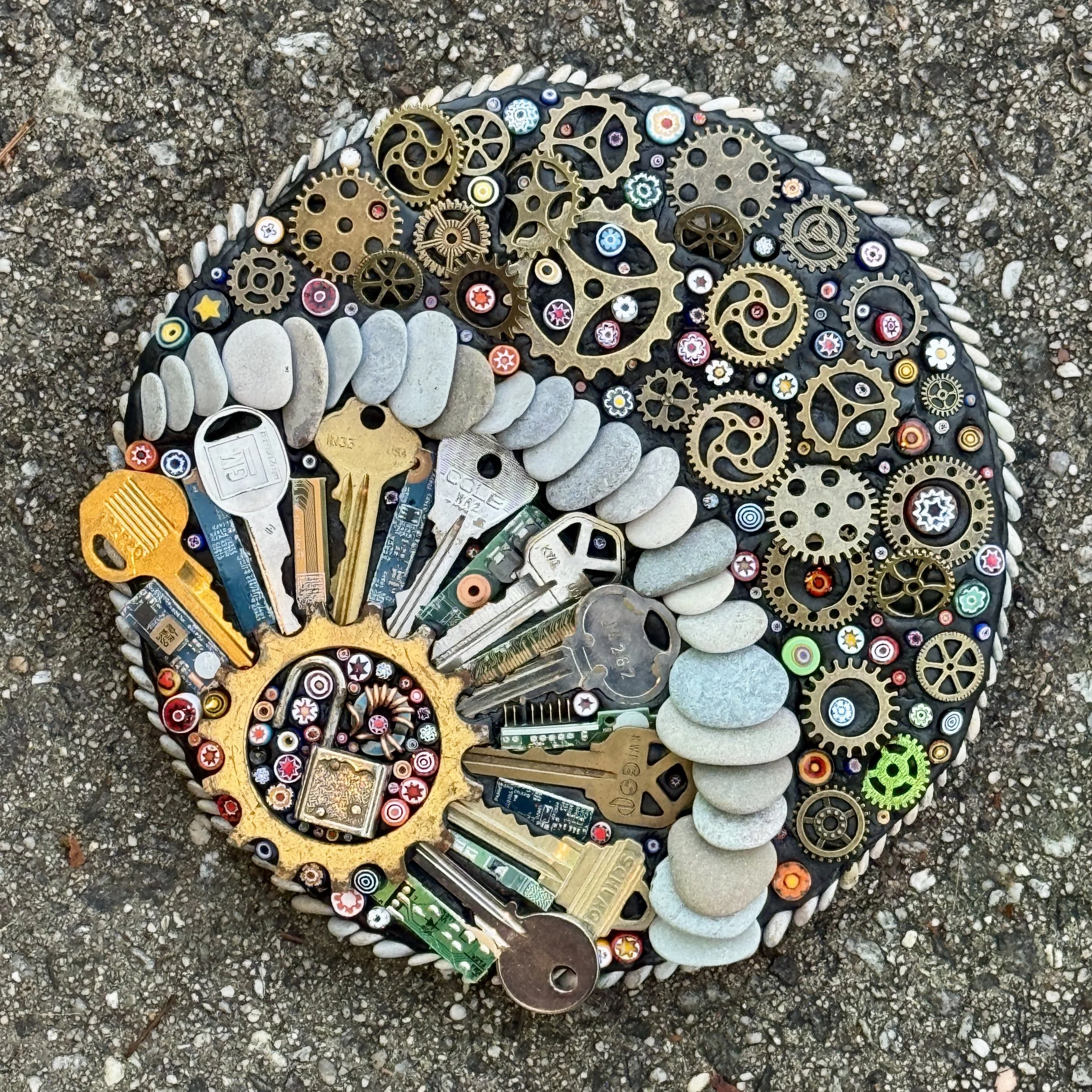 Mosaic Doodle - No Locks, No Clocks
