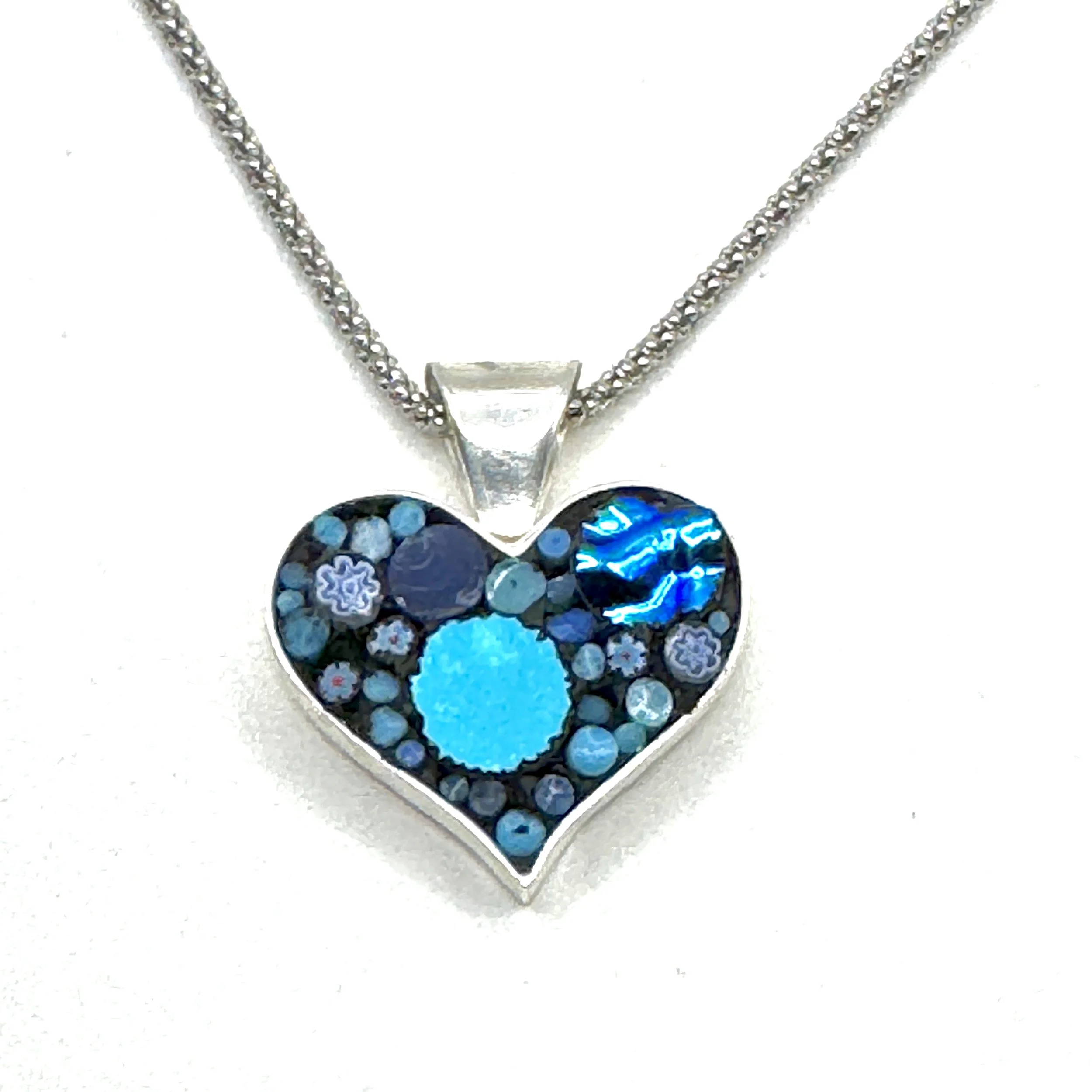 Blue Happy Dot Sm Heart Necklace.jpeg