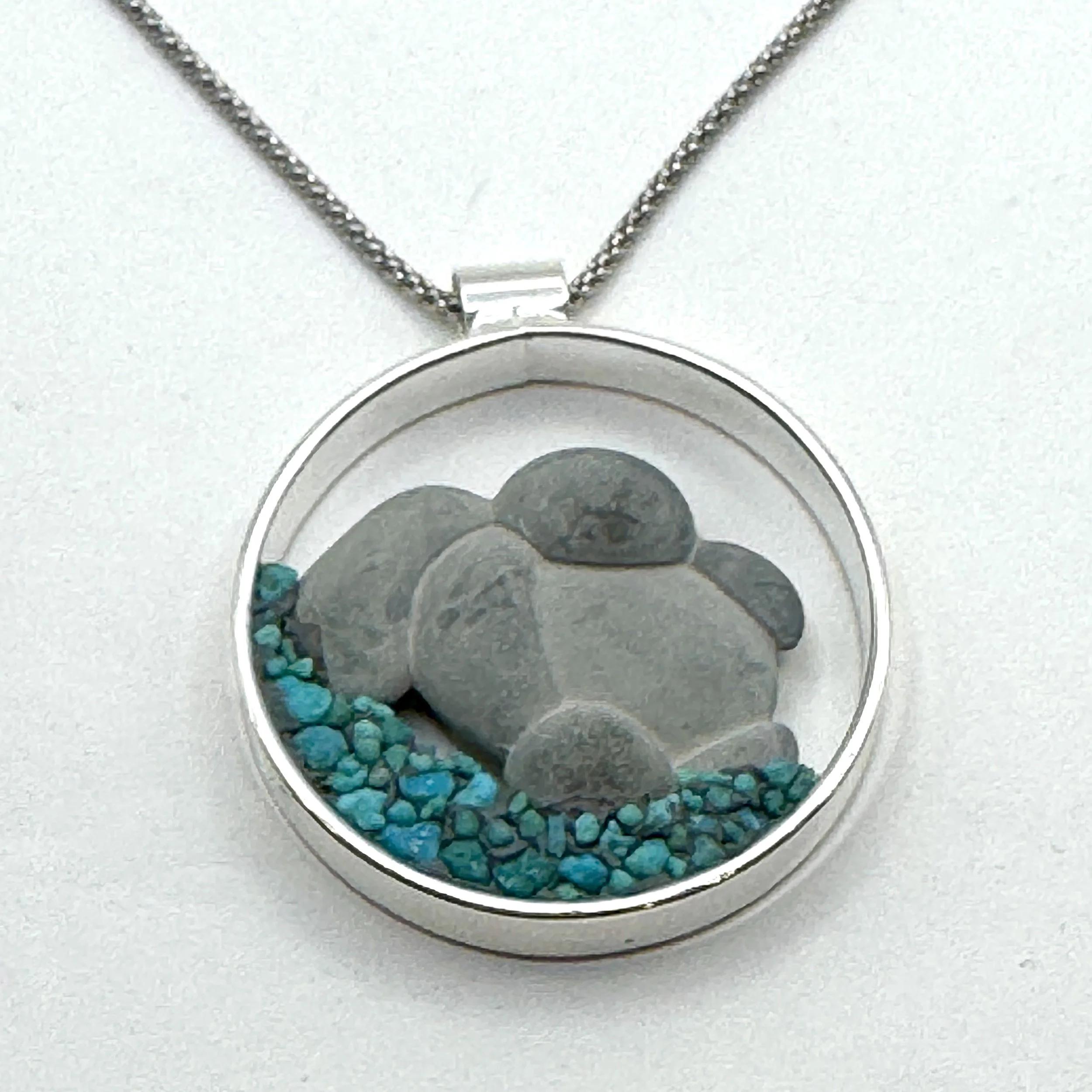Open Circle Goddess Stone with Turquoise Necklace.jpeg