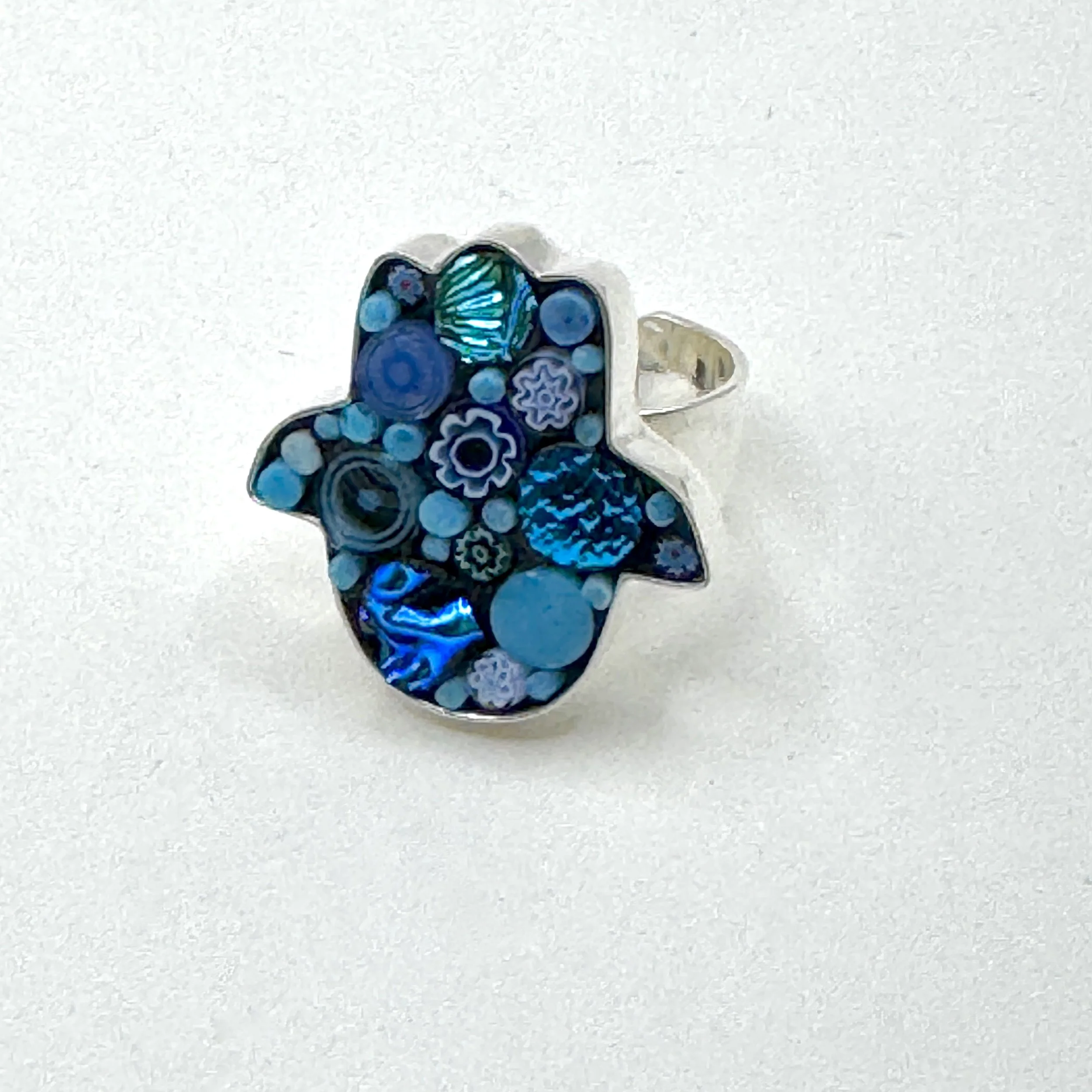 Blue Happy Dot Hamsa Ring.jpeg
