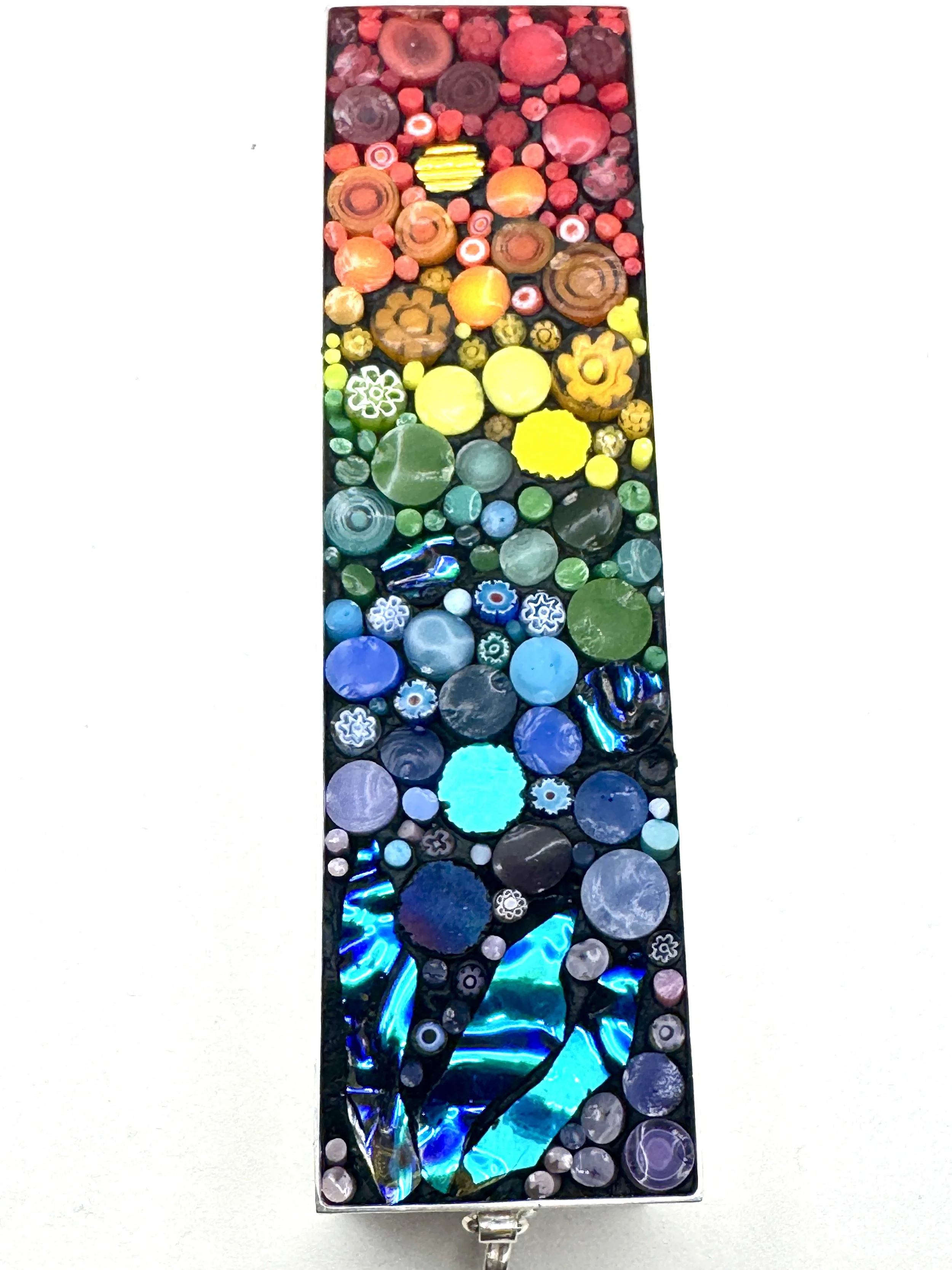 Rainbow Mezuzah with Shin.JPG