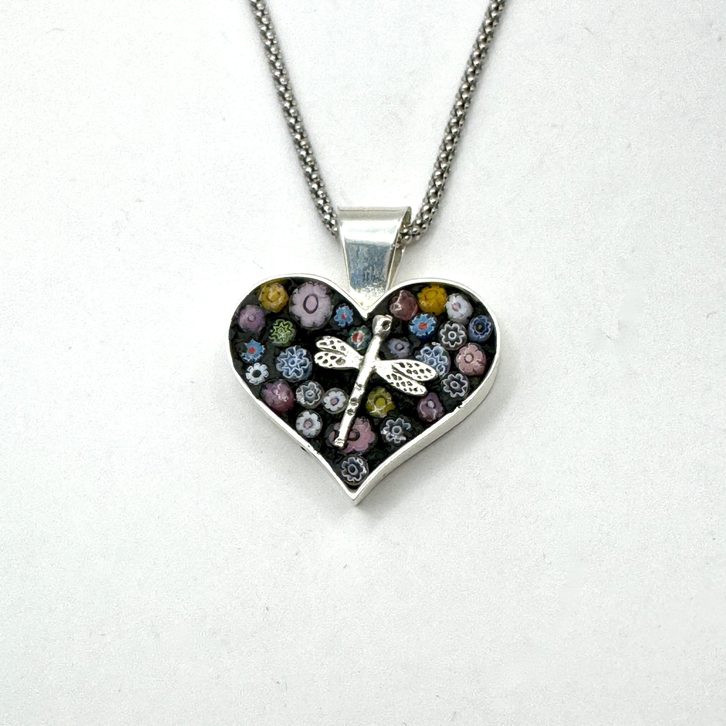Dragonfly:Flower Heart Necklace.jpeg