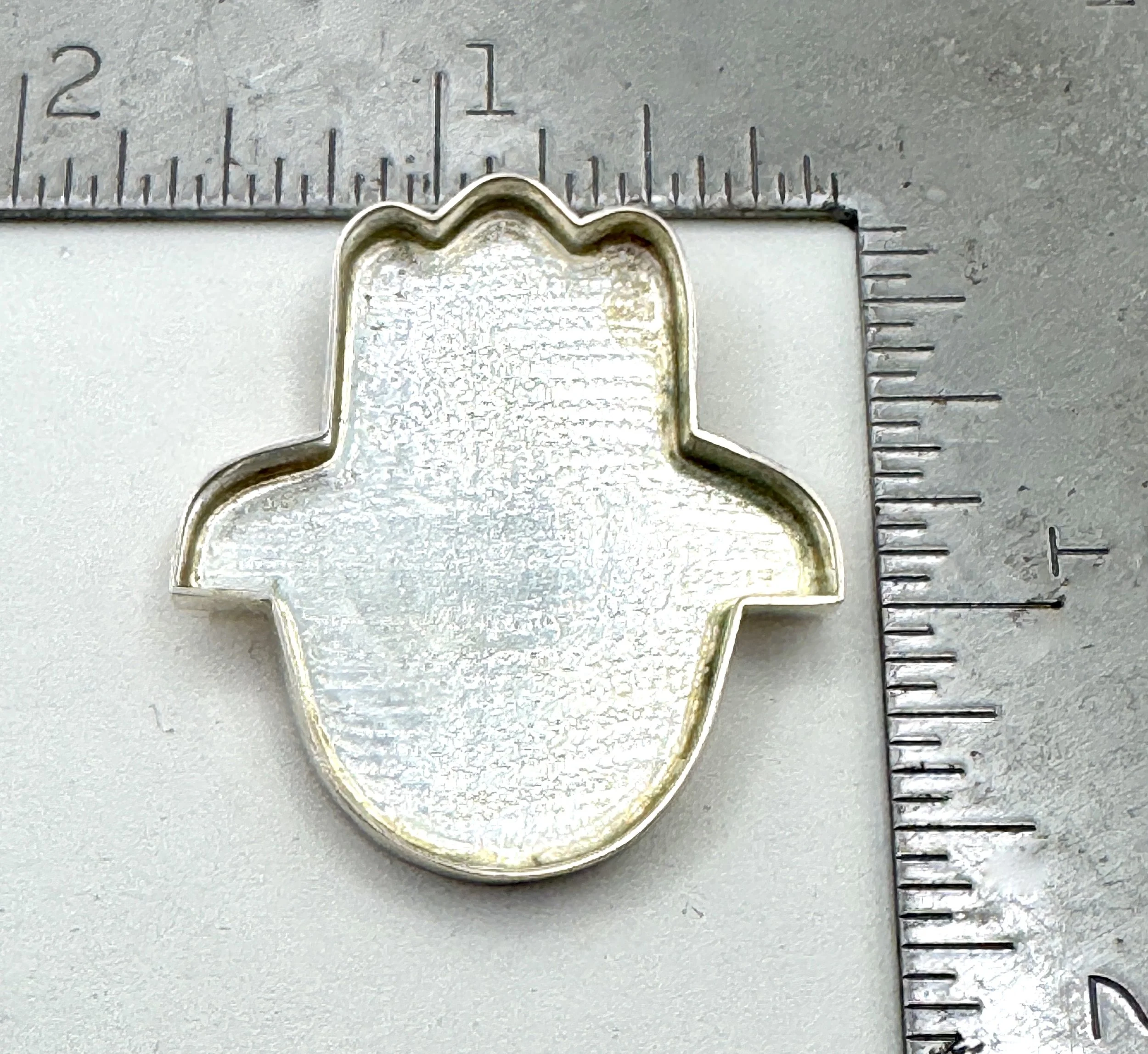 Medium Hand of Blessing Pendant Blank