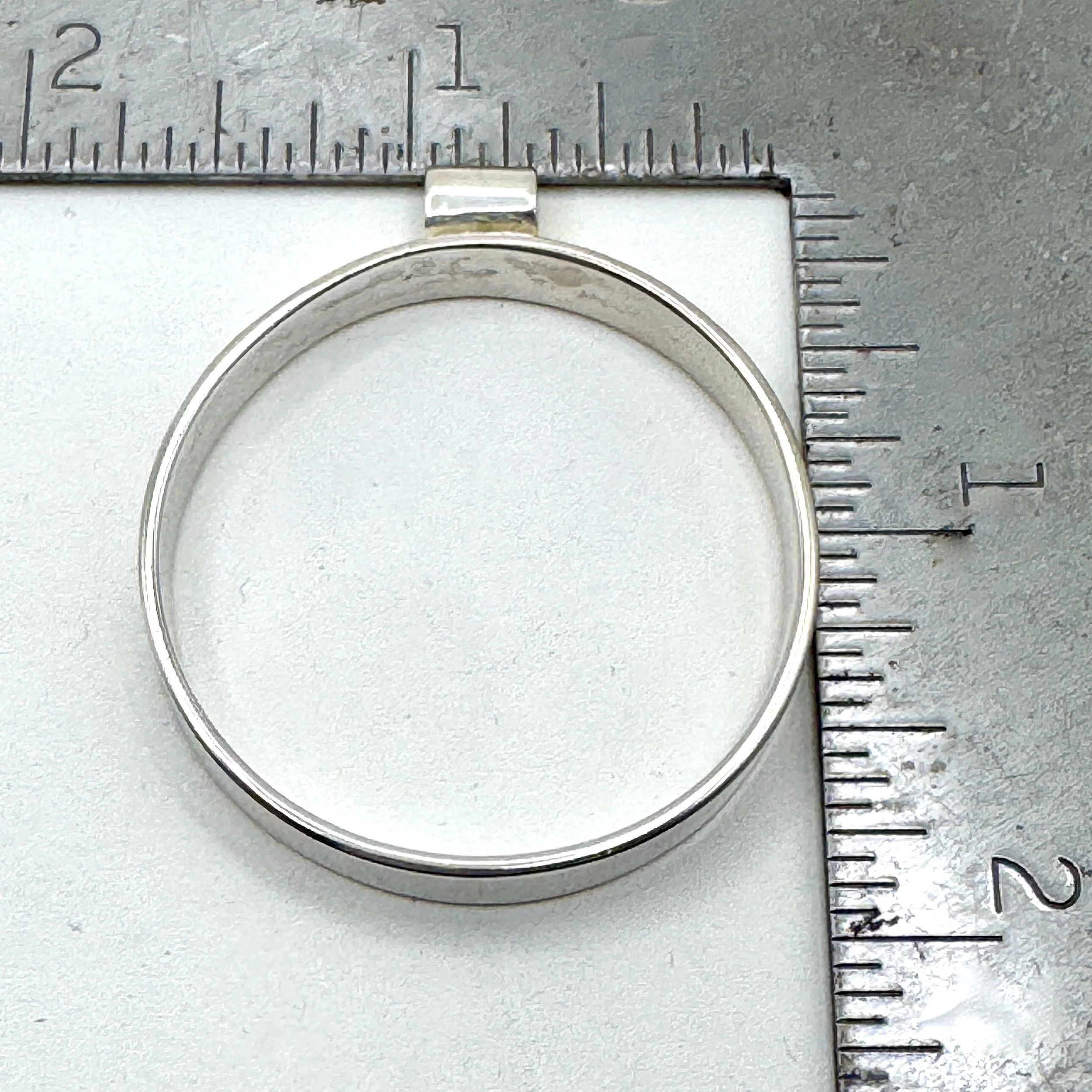 Small Open Circle Pendant Blank