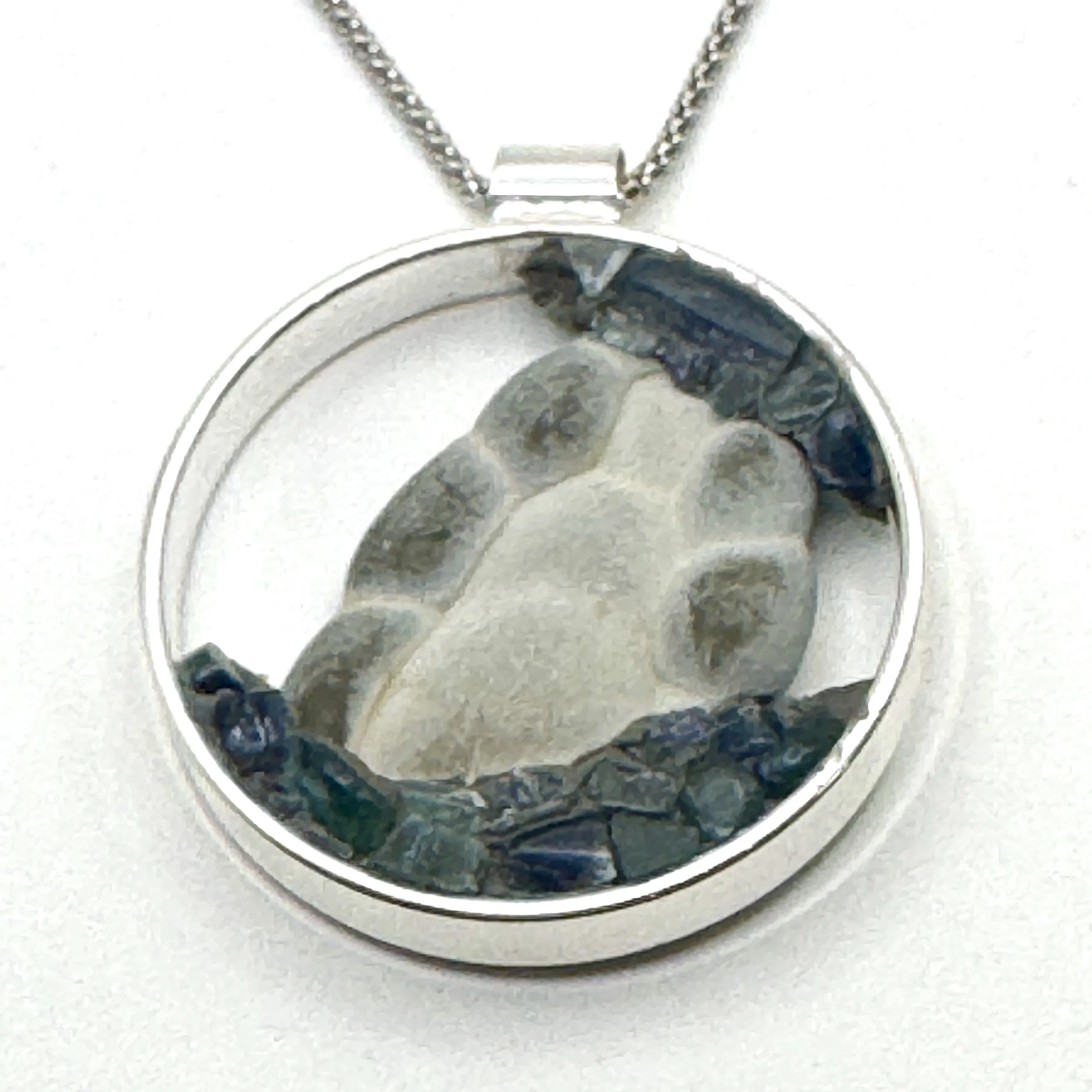 Open Goddess Stone Necklace with  Turqoise and Fluorite.jpeg