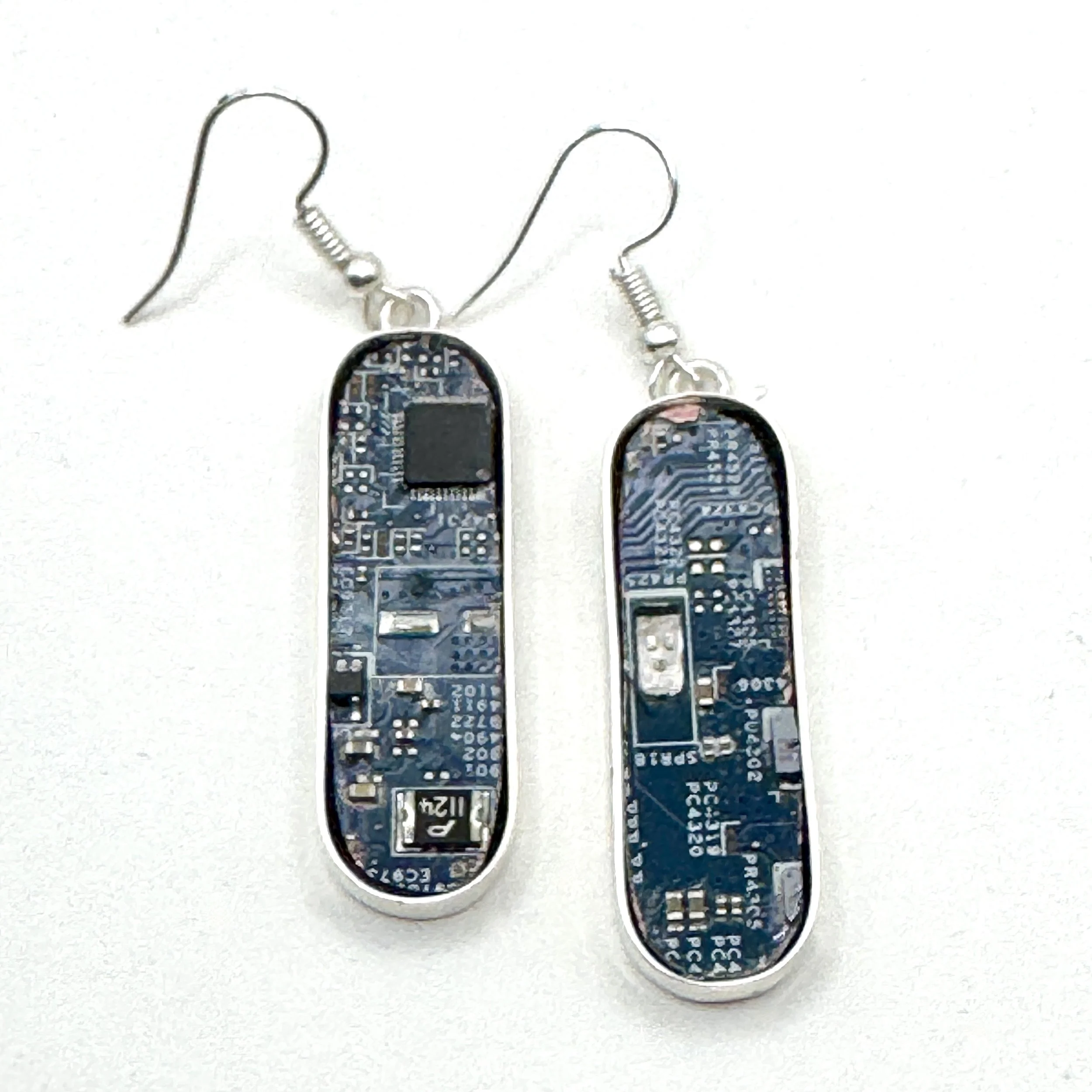 Blue Oblong Motherboard Earrings.jpeg