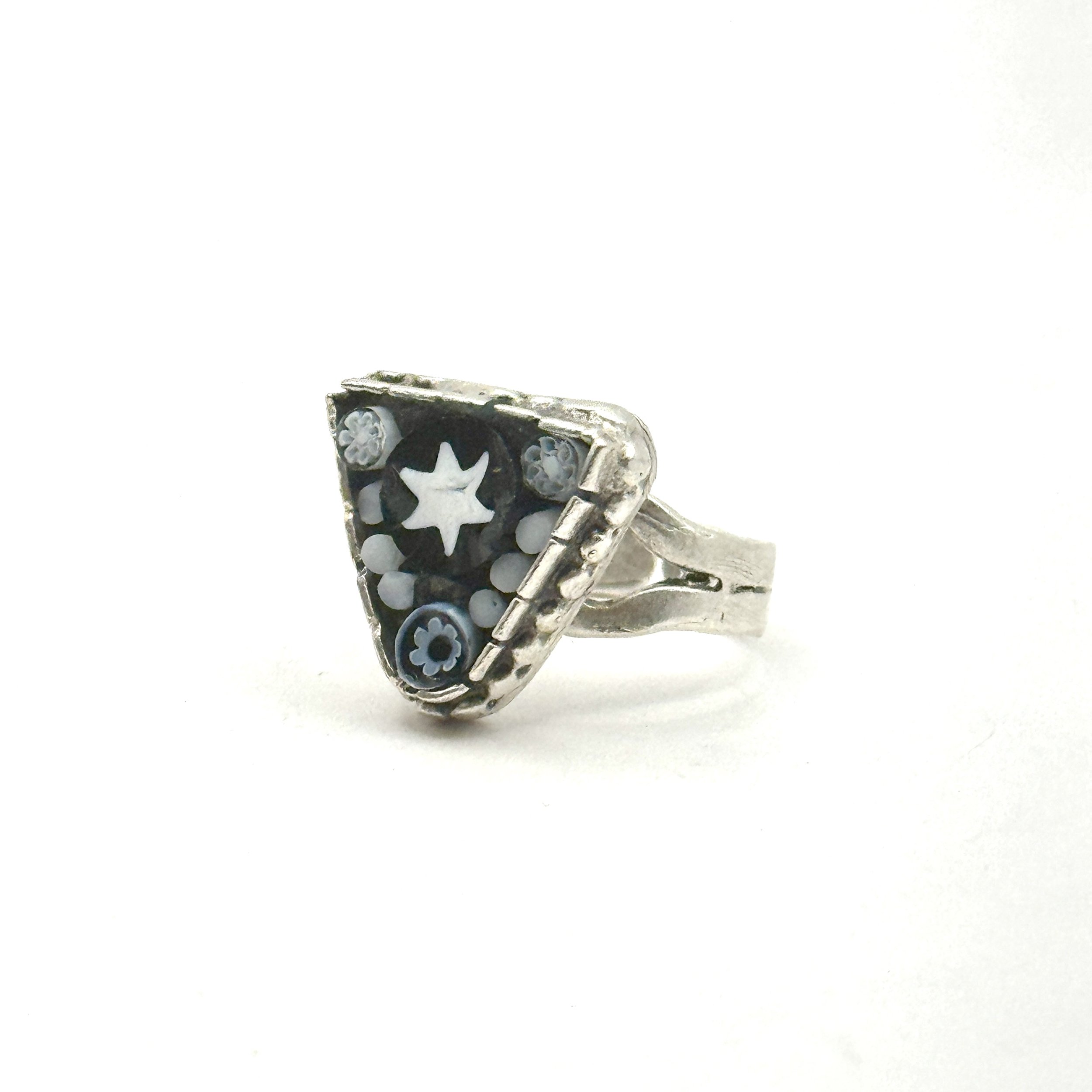 Black White Triangle Ring.jpeg