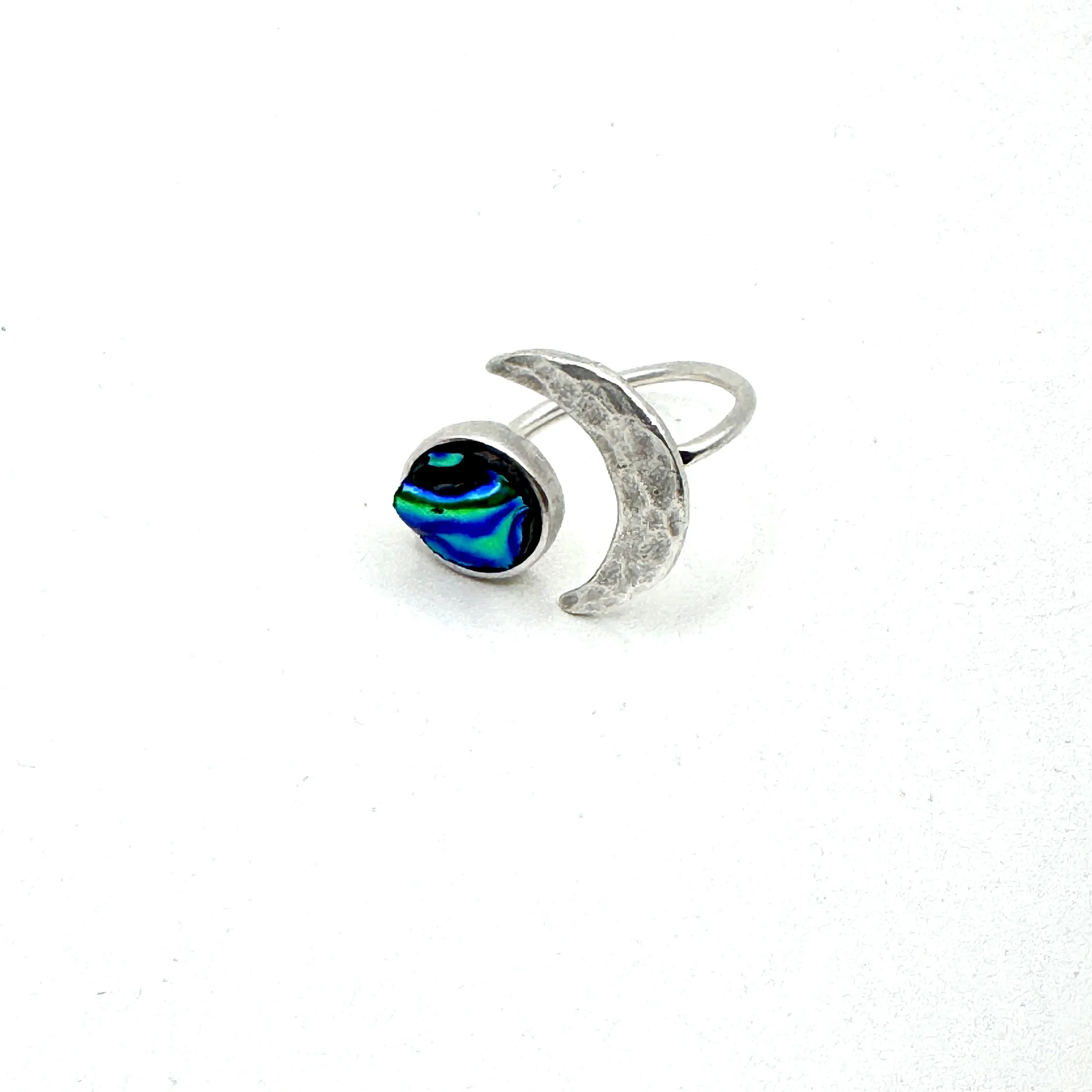 Blue Dichro Crescent Moon Ring.jpeg