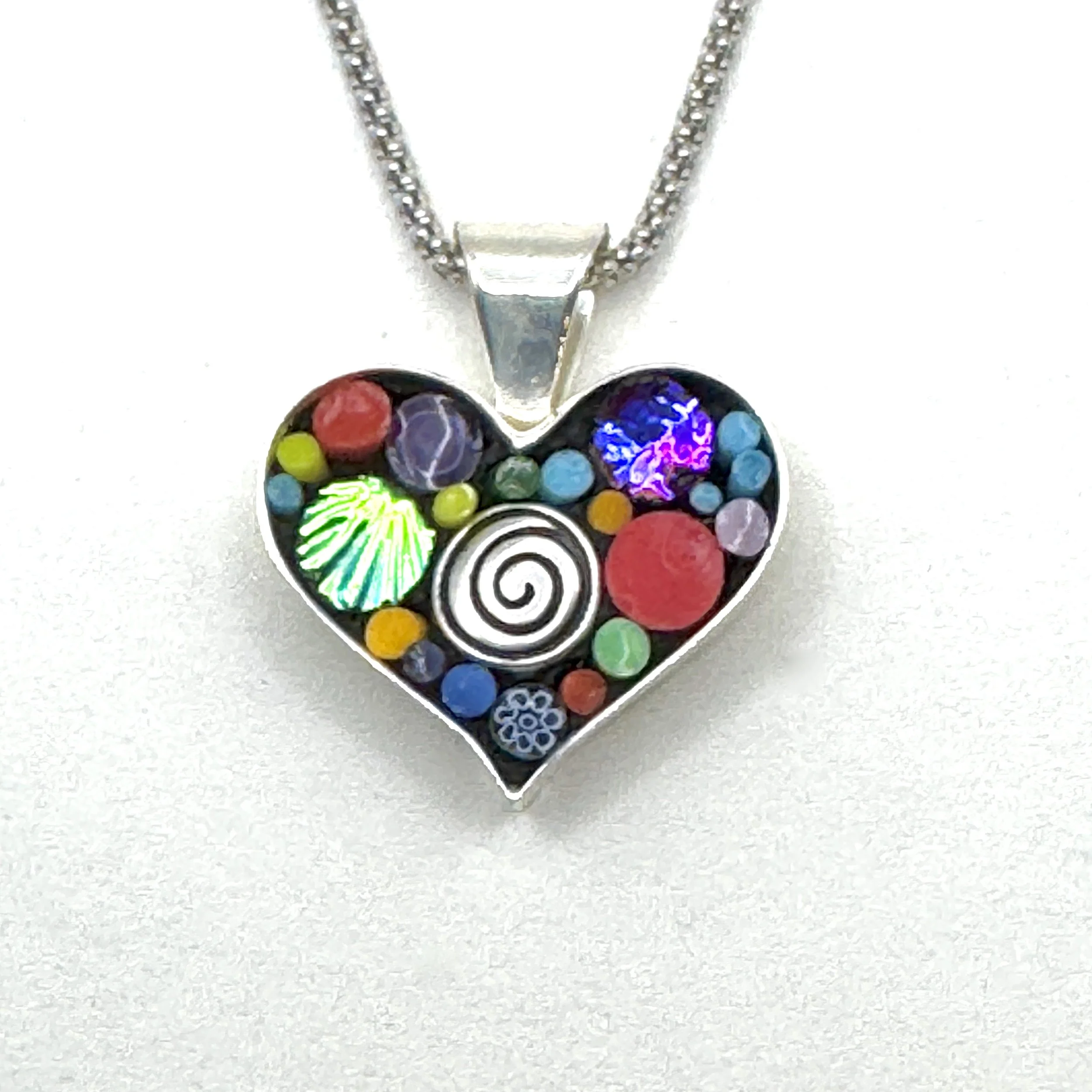 Multi Small Heart with Spiral Necklace.jpeg