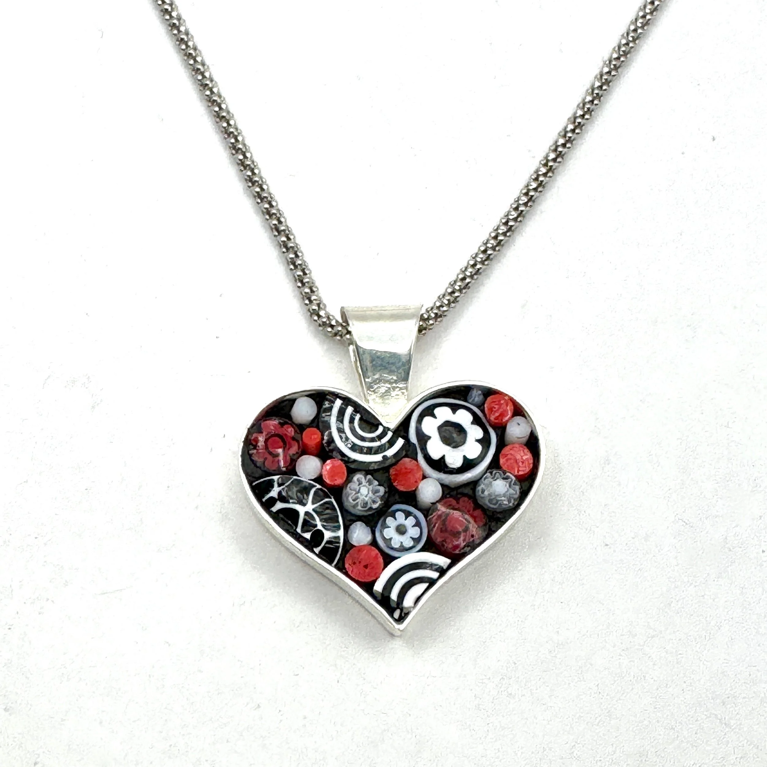 Black,White,Red Small Heart Necklace.jpeg