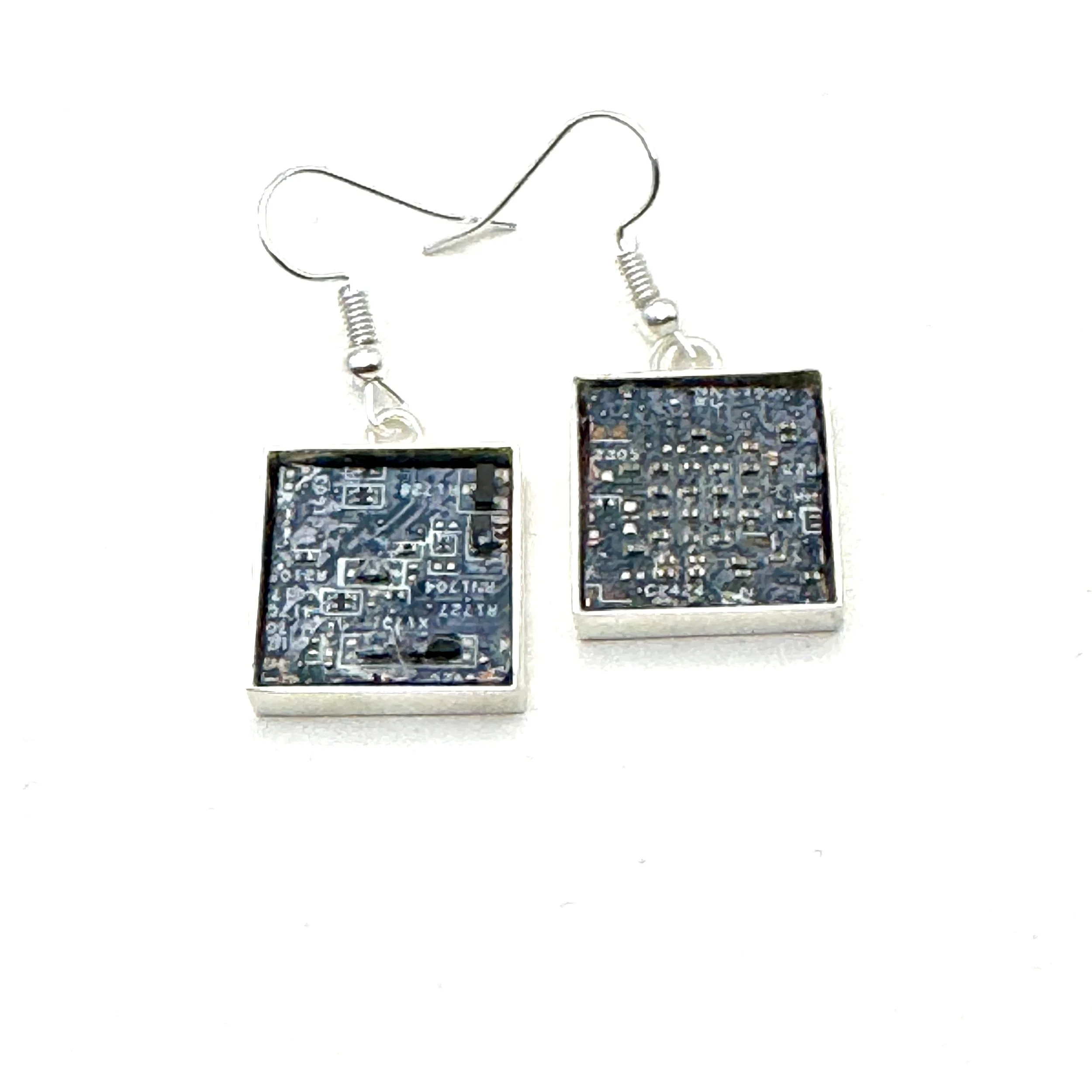 Blue Square Motherboard Earrings.jpeg
