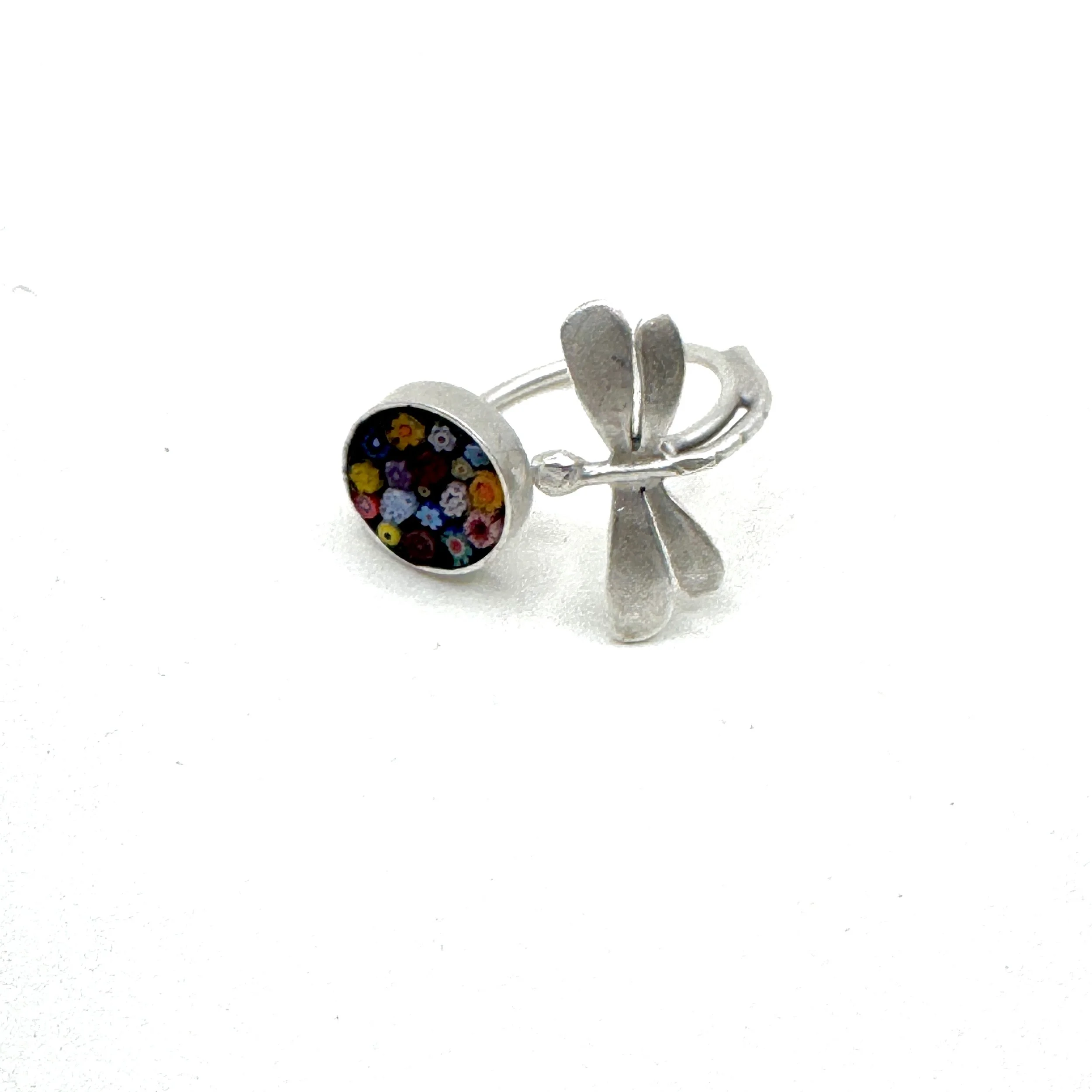 Millefiori Dragonfly Ring.jpeg