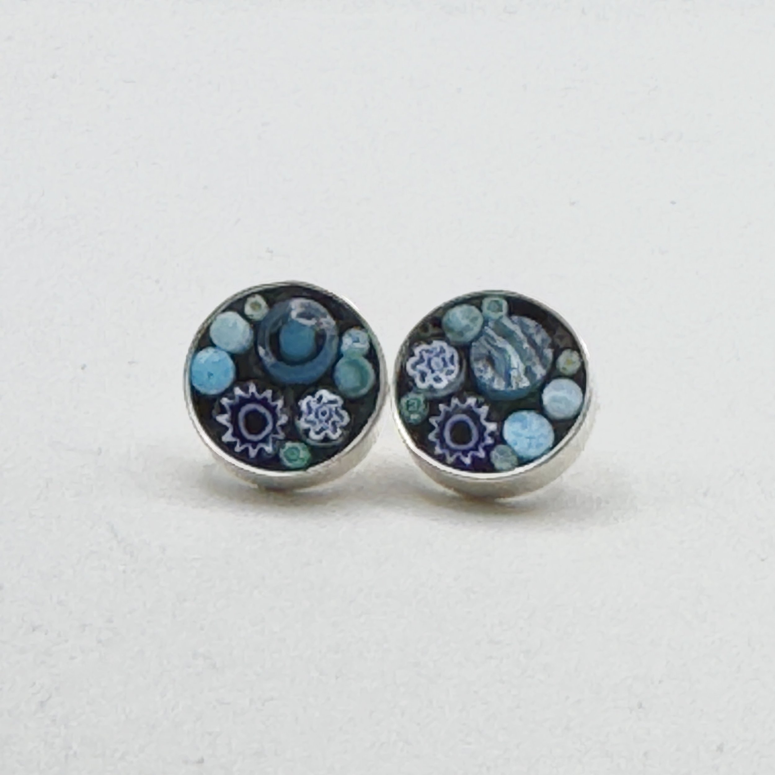 Blue Dot Post Earrings.jpeg