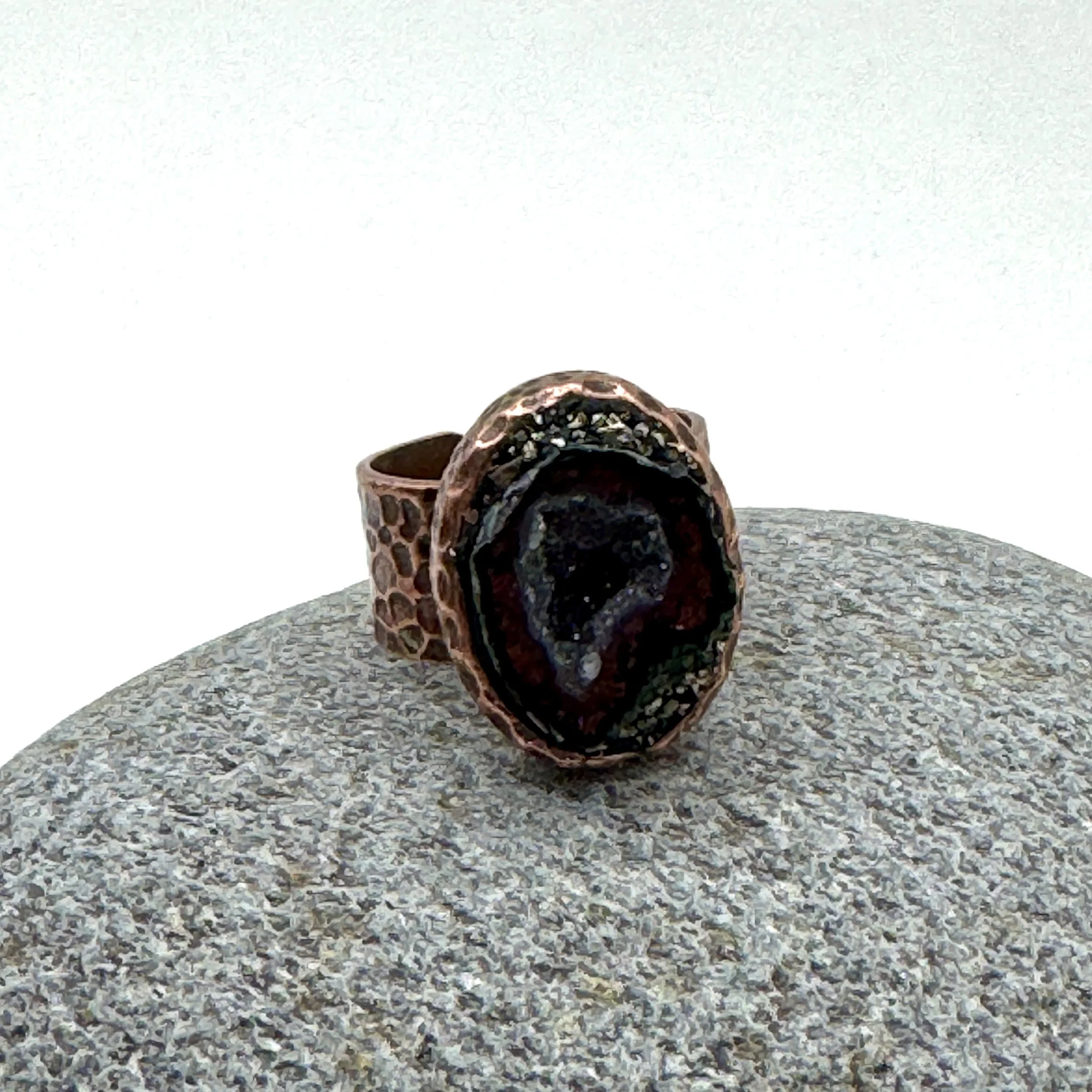 Copper Geode:Pyrite Ring.JPG