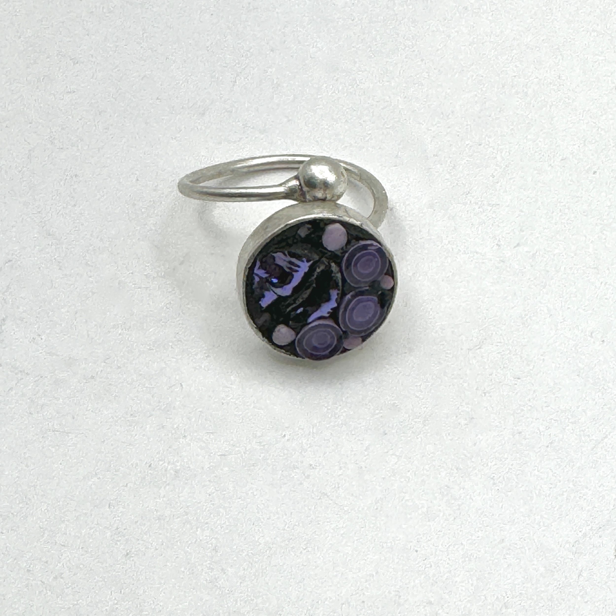 Purple Circle Open Ring.jpeg