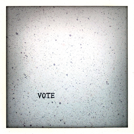 Political folio: detail of Jake Holmes' print
