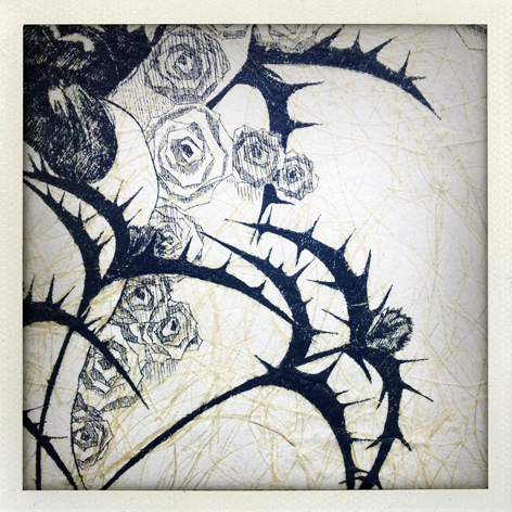 Skin Deep folio: detail of Stani Ovtcharova's print