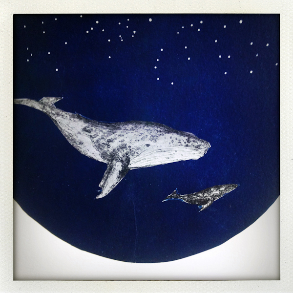 Nature/Nurture folio: detail of Wendy Wright's print