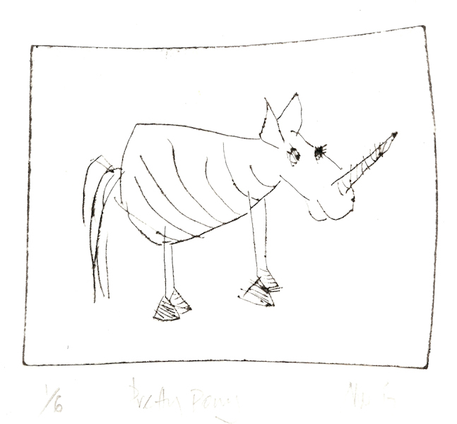 Simone Tippett 17 Pretty Pony, cardboard drypoint LR.jpg