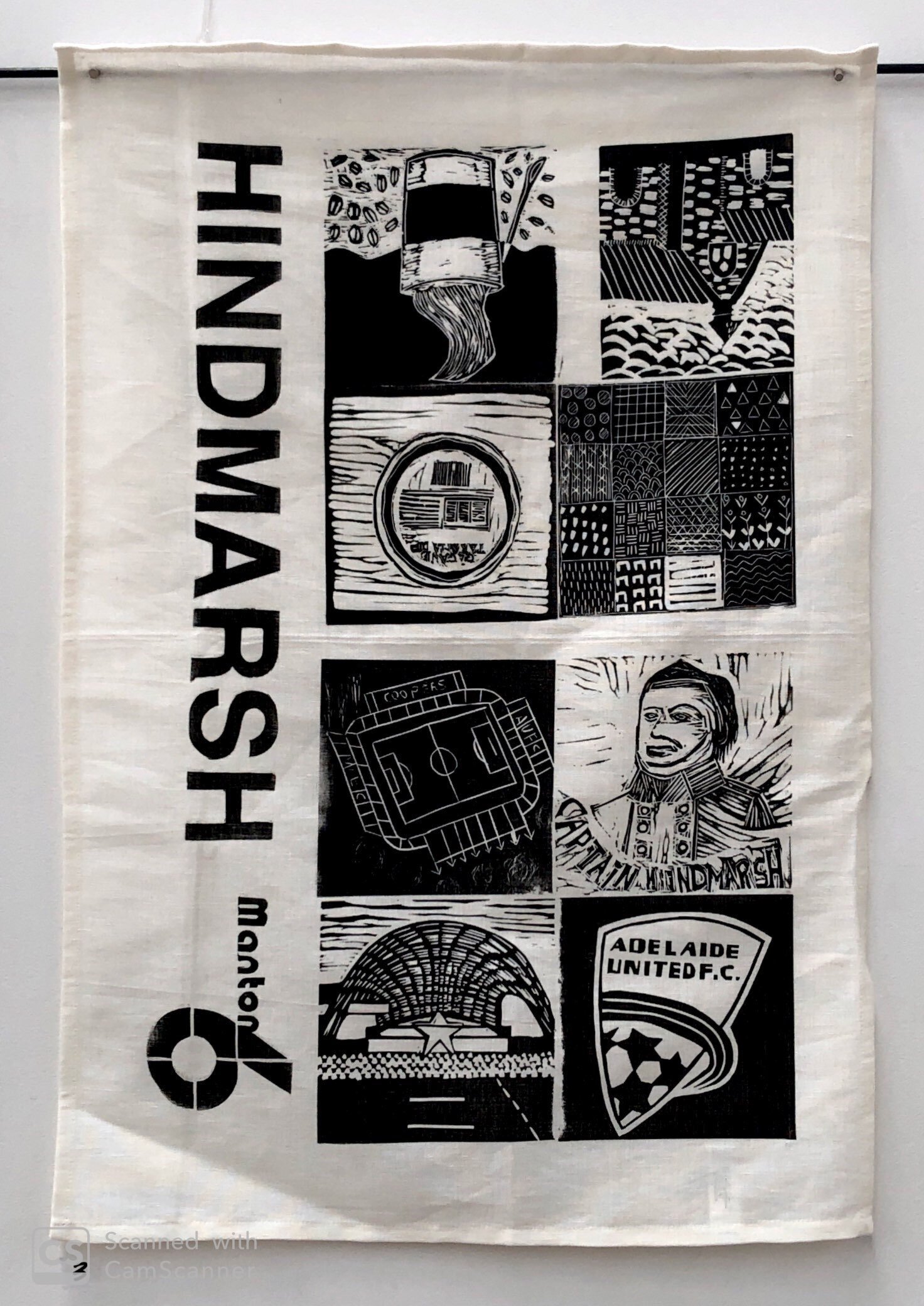 'Hindmarsh' Tea Towel No. 3