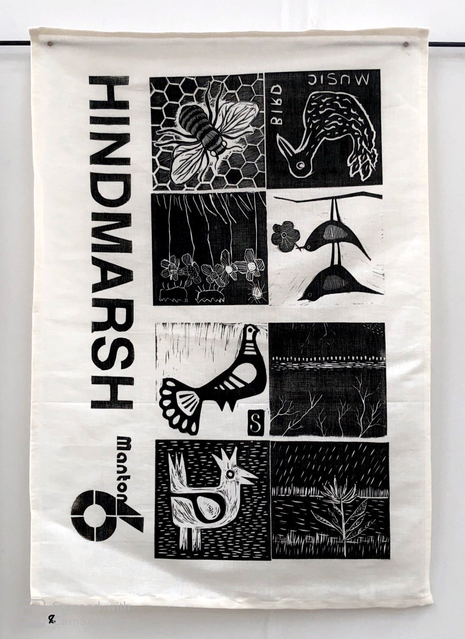 'Hindmarsh' Tea Towel No. 8