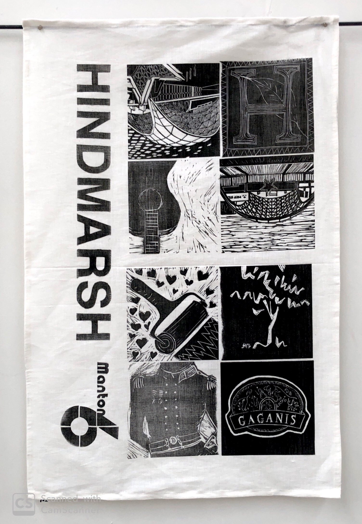 'Hindmarsh' Tea Towel No. 12