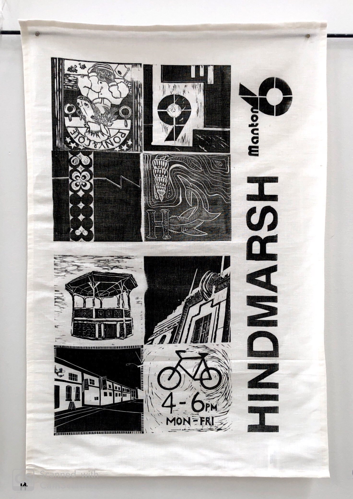 'Hindmarsh' Tea Towel No. 14