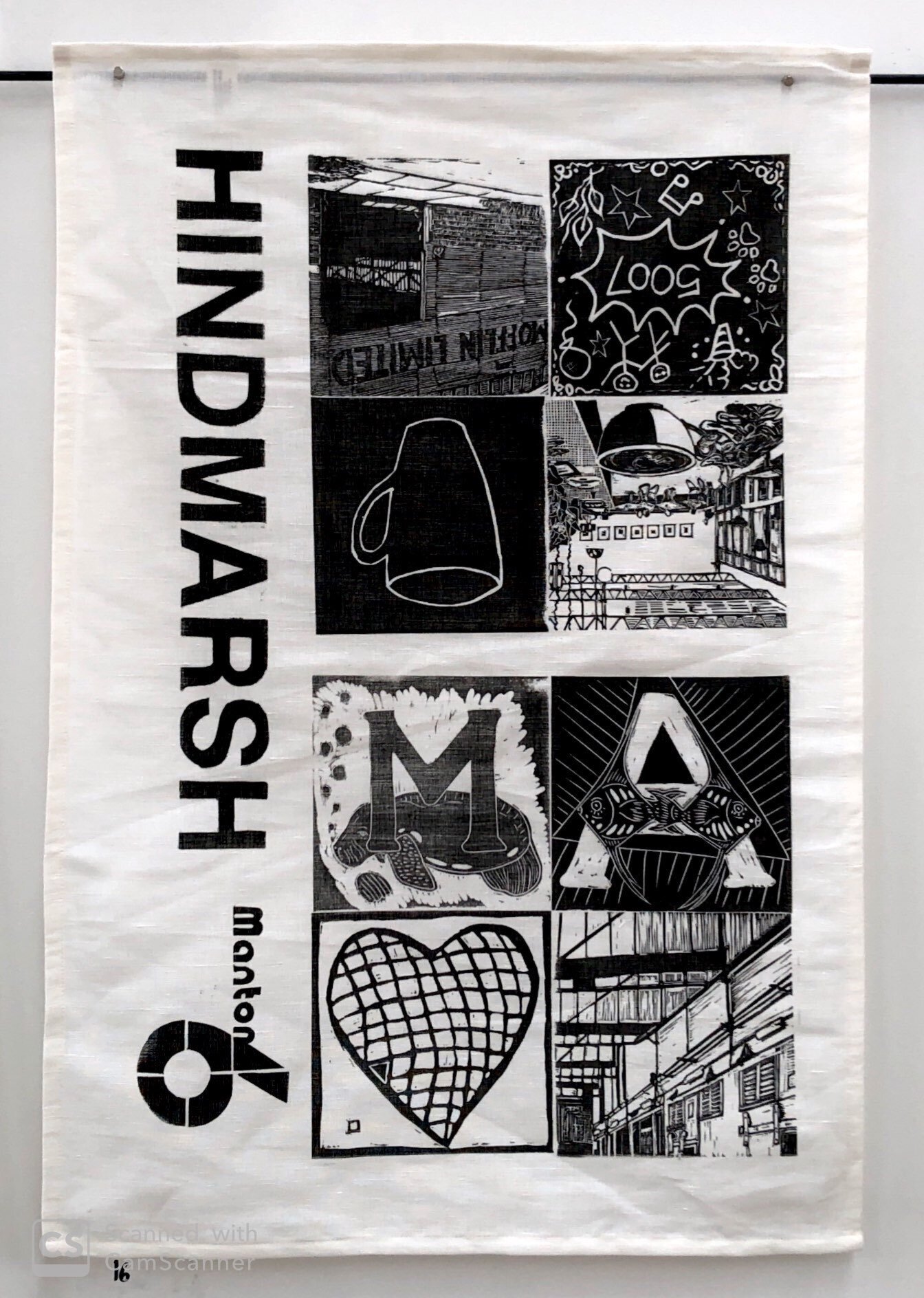 'Hindmarsh' Tea Towel No. 16