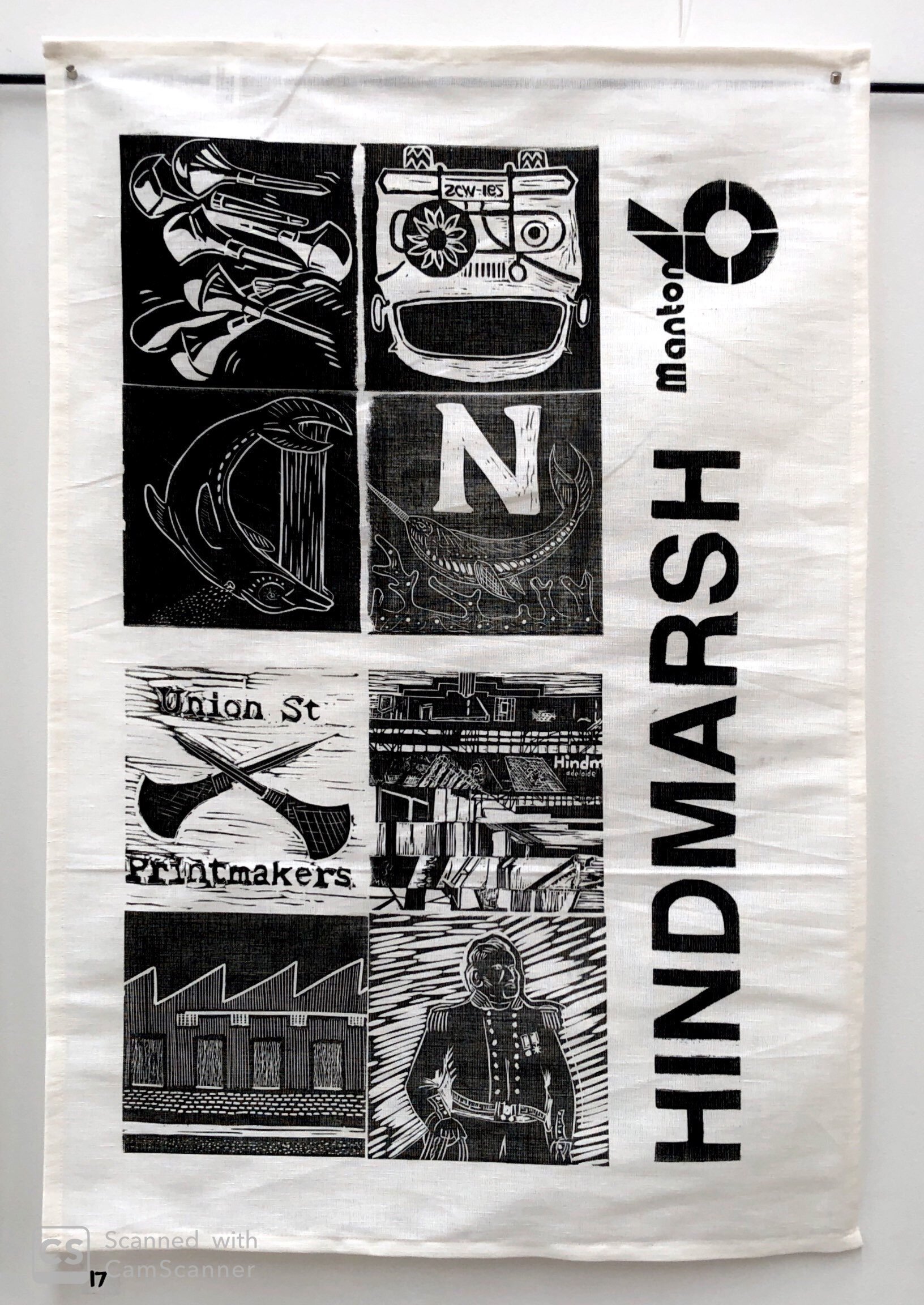 'Hindmarsh' Tea Towel No. 17