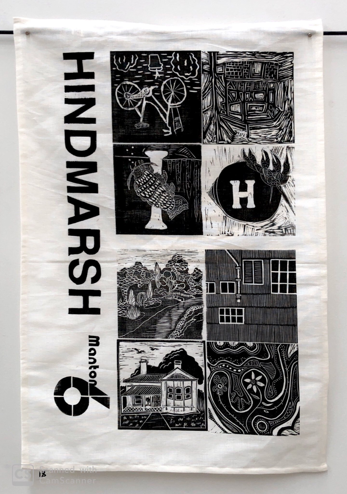 'Hindmarsh' Tea Towel No. 18