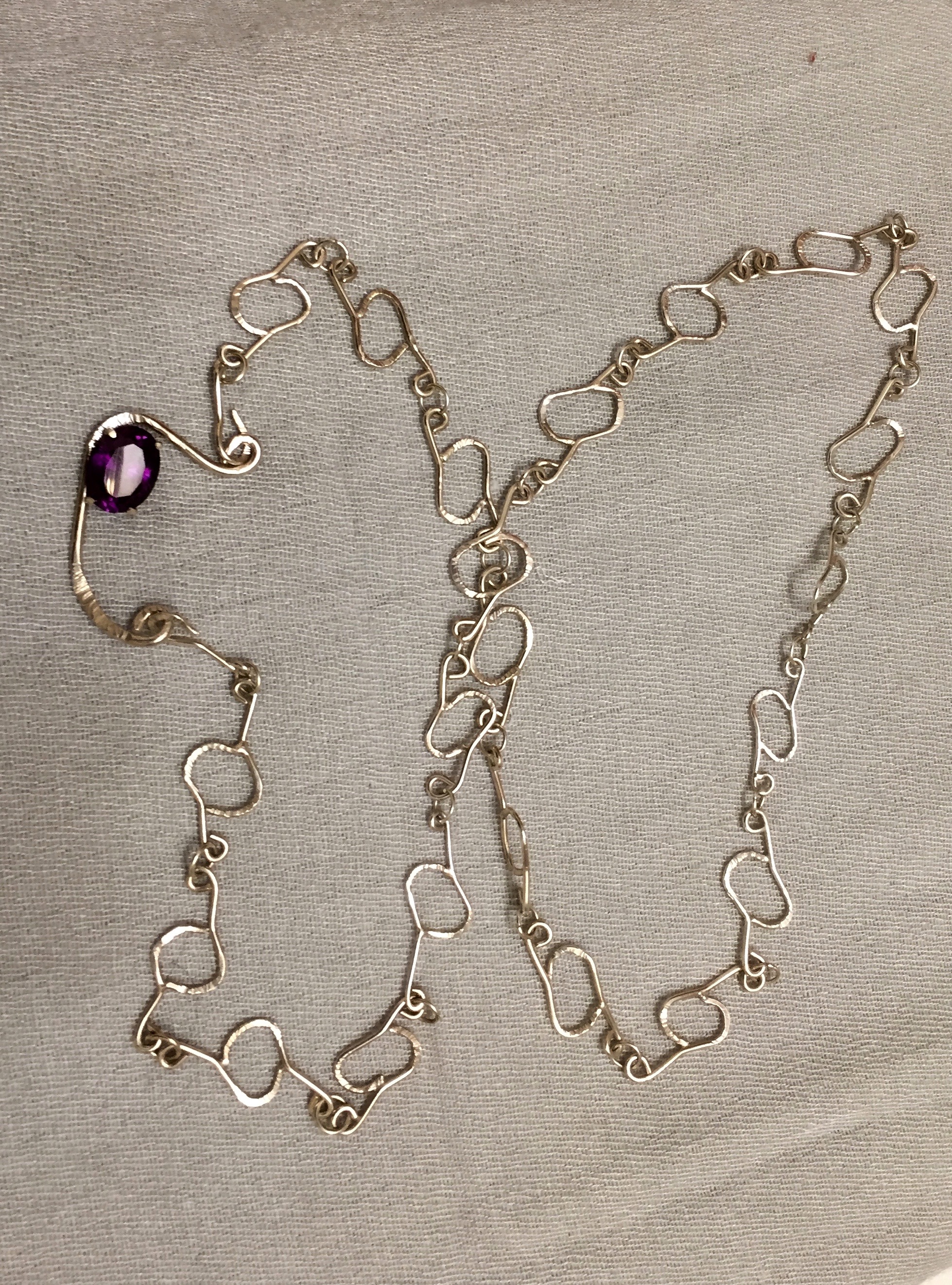  Sterling silver, LC alexandrite 