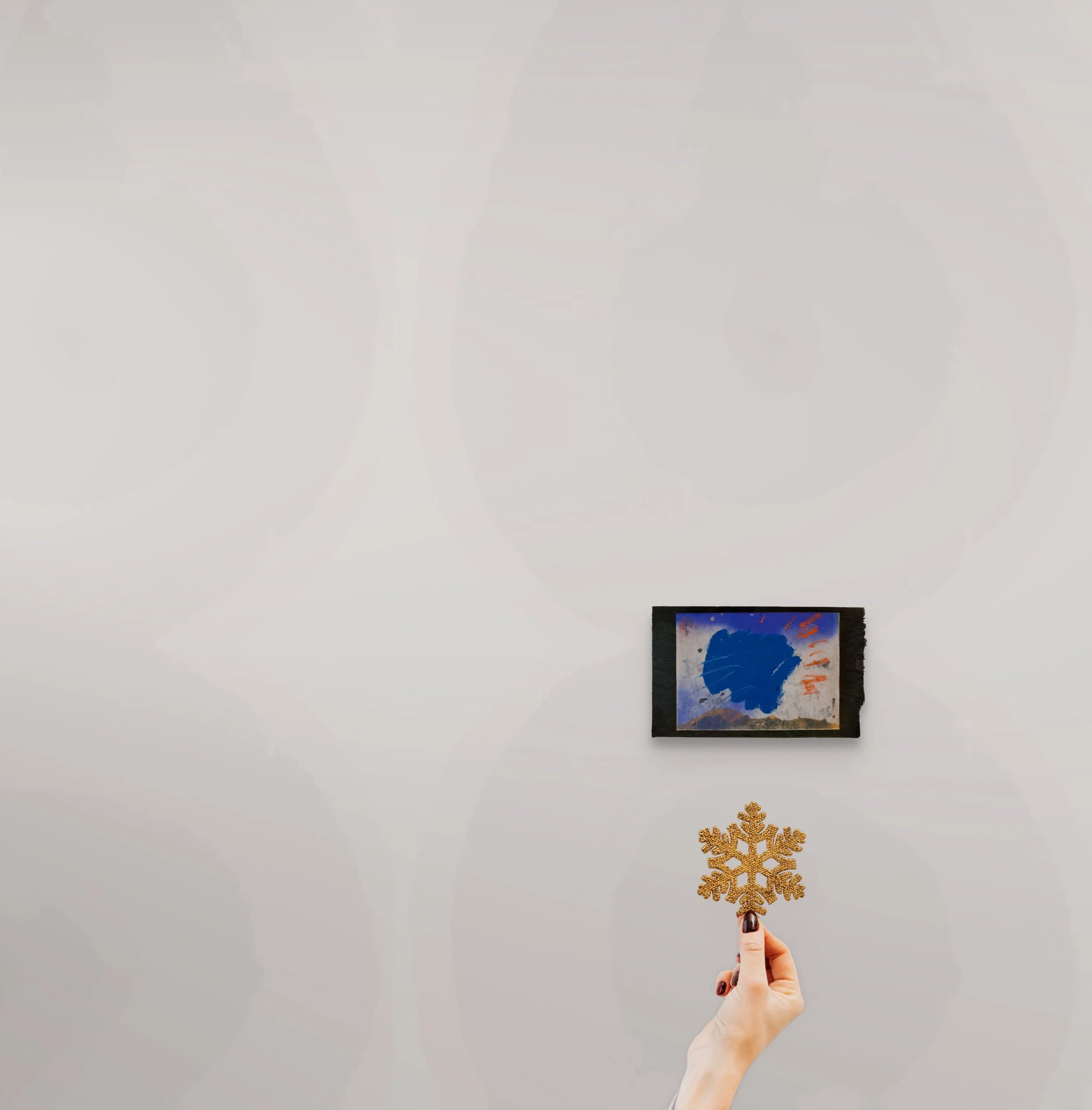 Abstract painting for the Ephemeral collection - textured, colour and spontaneous artwork.