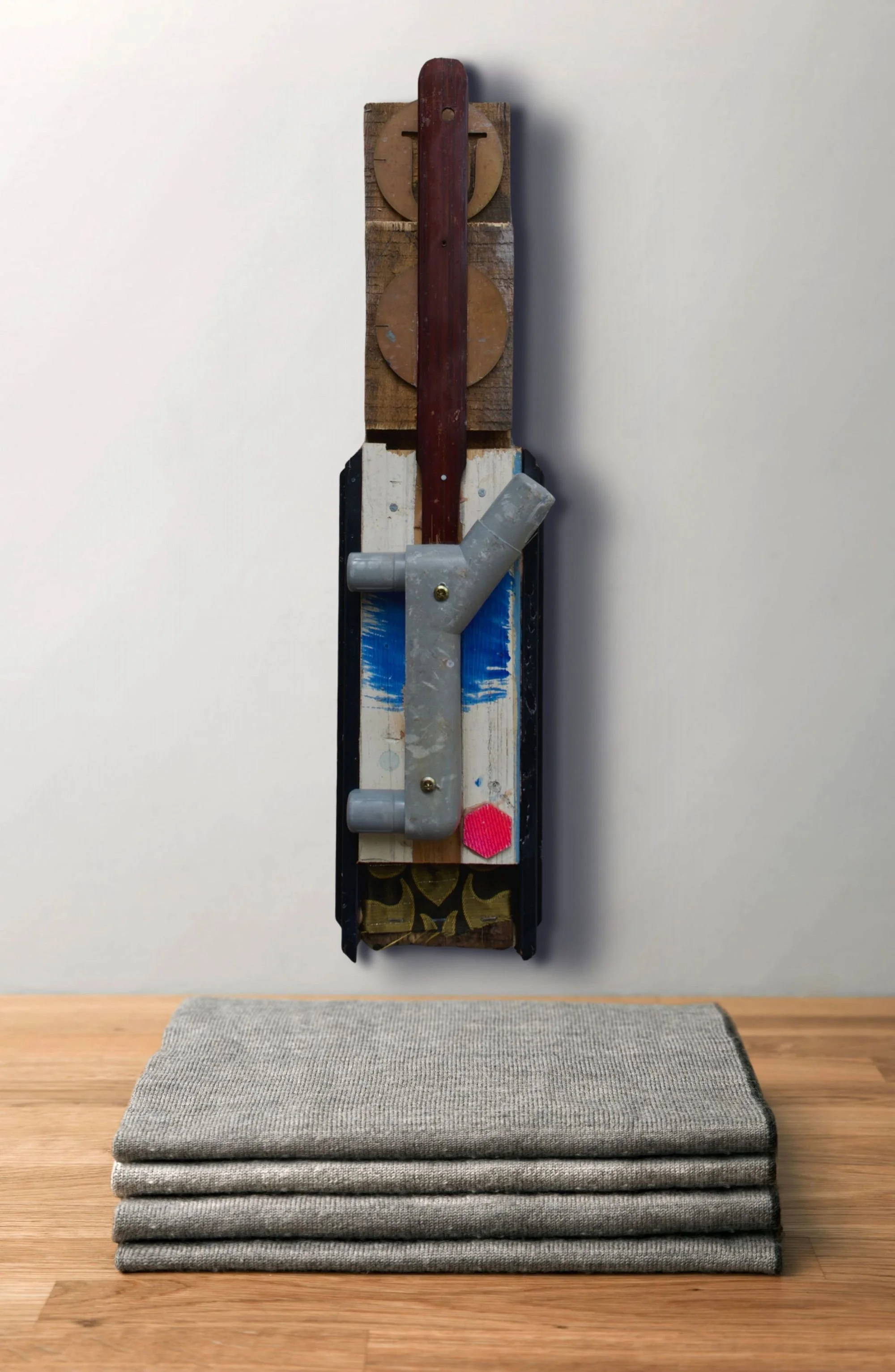 Abstract sculpture for the Ephemeral collection - textured, colour and spontaneous artwork.