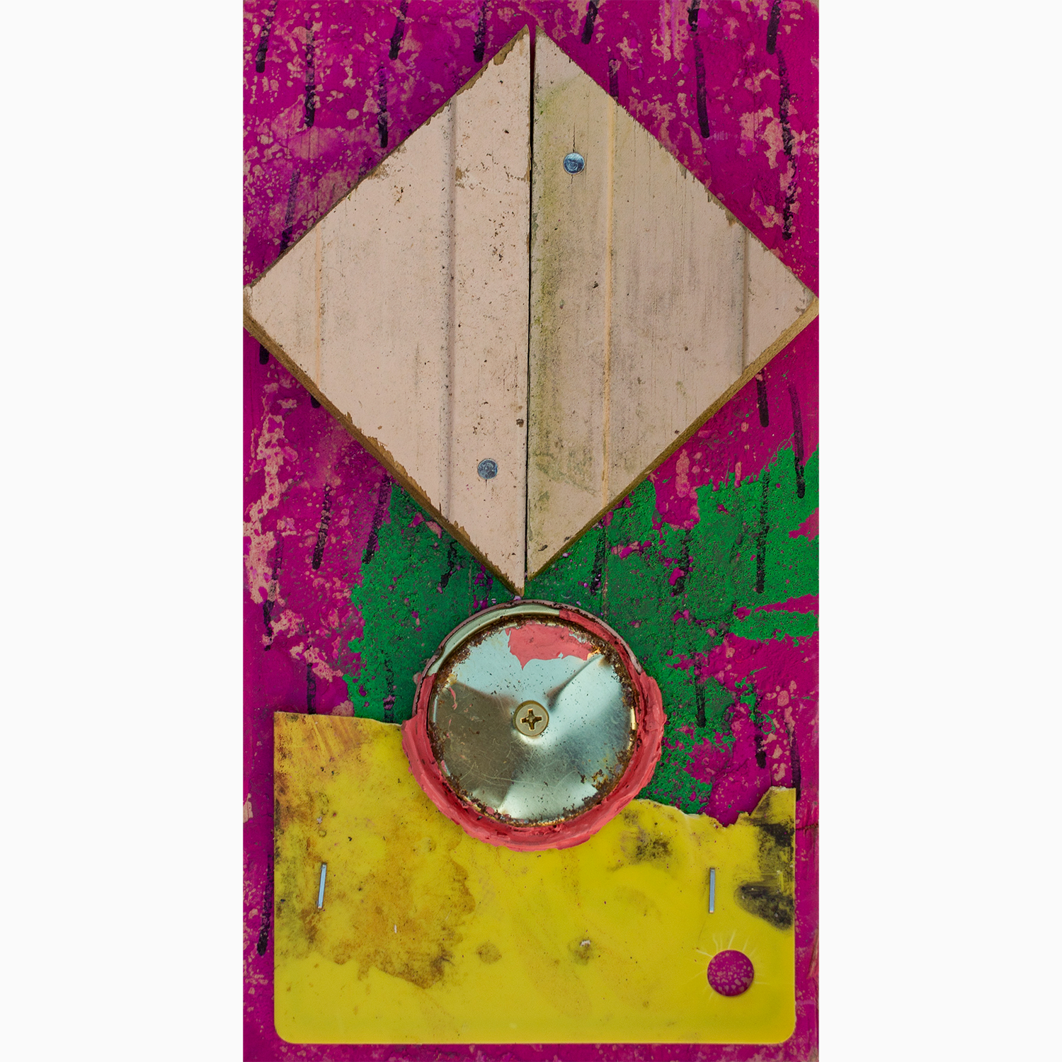 Abstract painting for the Ephemeral series —textured, colour and spontaneous artwork.