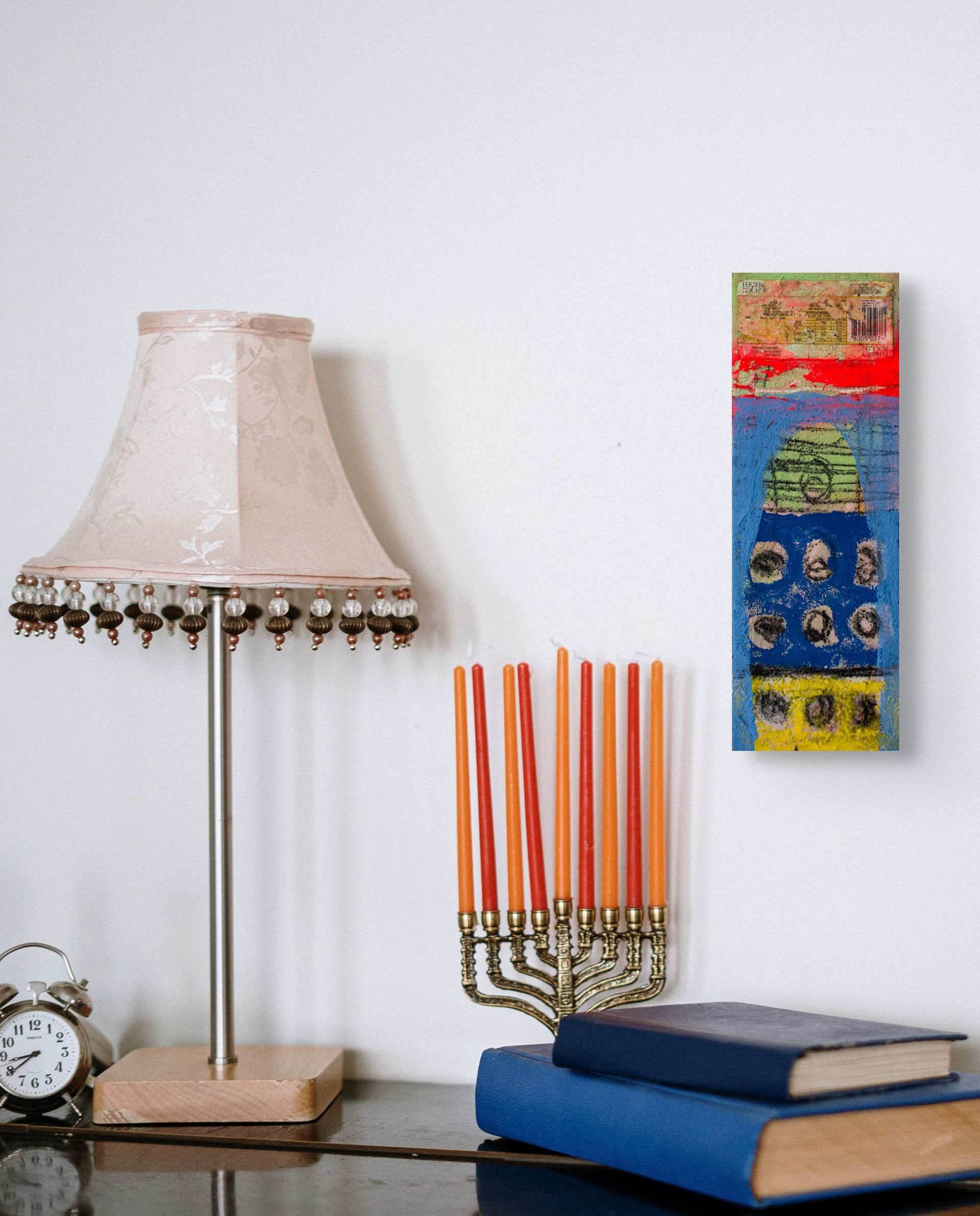 Abstract painting for the Ephemeral collection - textured, colour and spontaneous artwork.