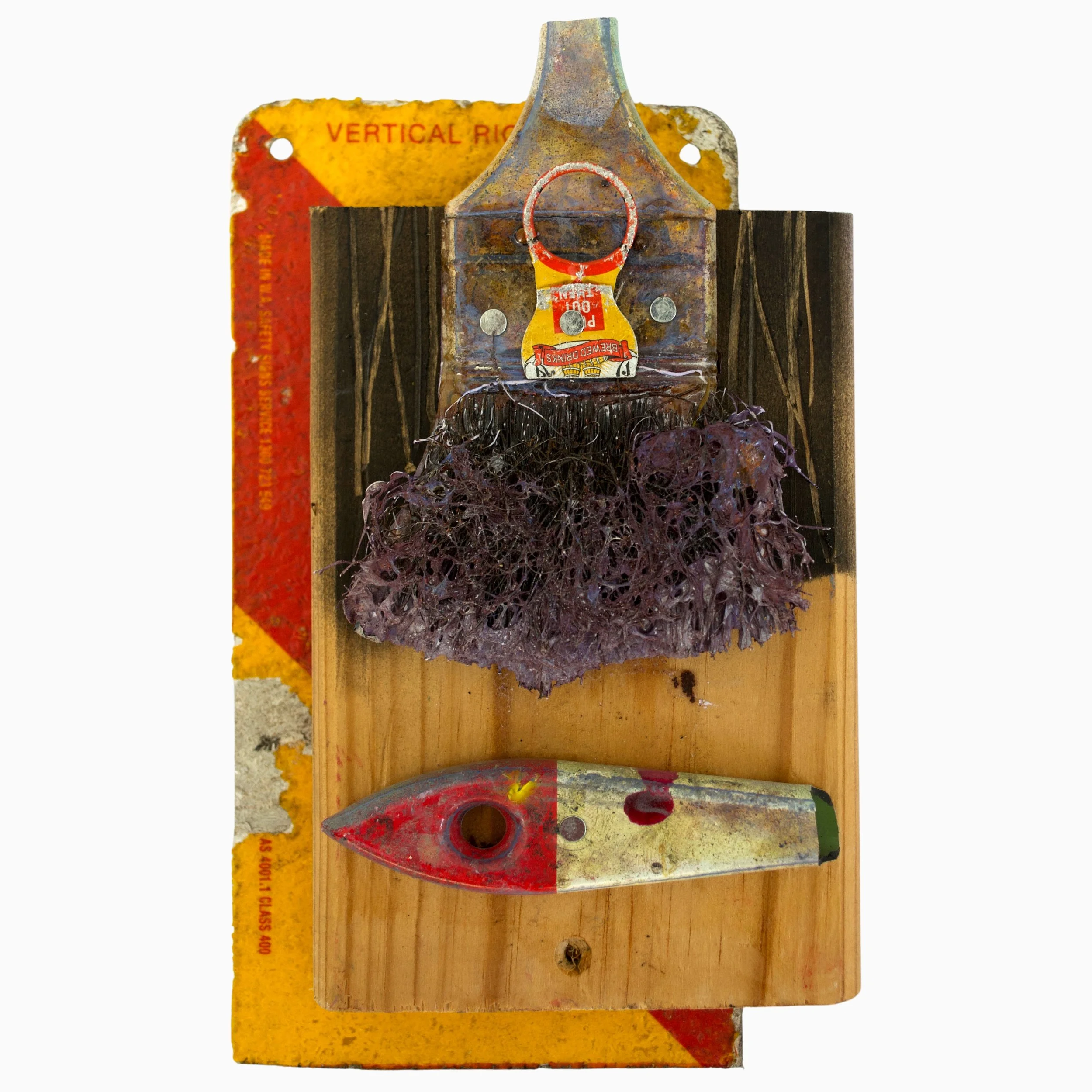 Abstract sculpture for the Ephemeral collection - textured, colour and spontaneous artwork. (Copy)