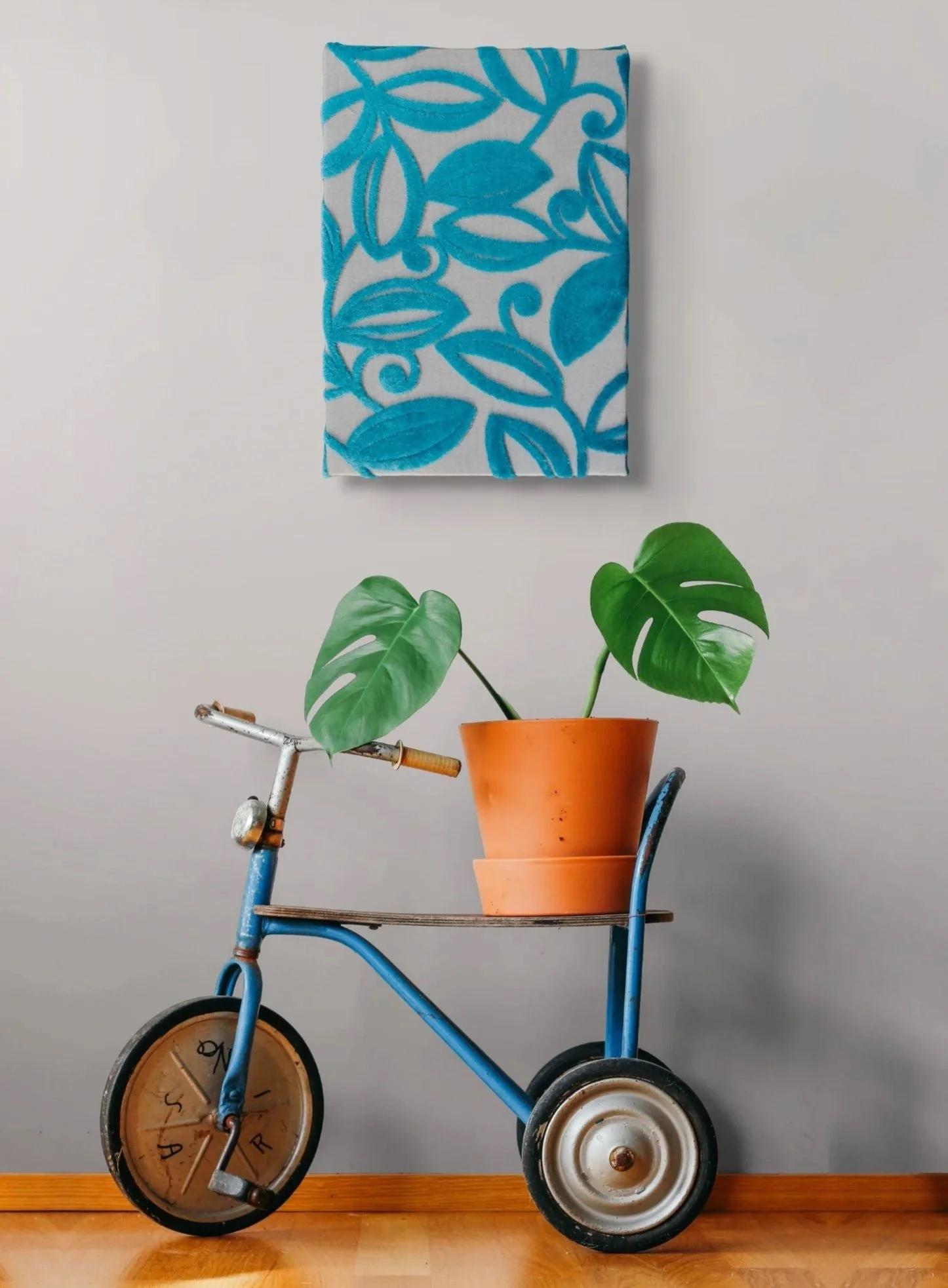 Abstract painting for the Ephemeral collection - textured, colour and spontaneous artwork.