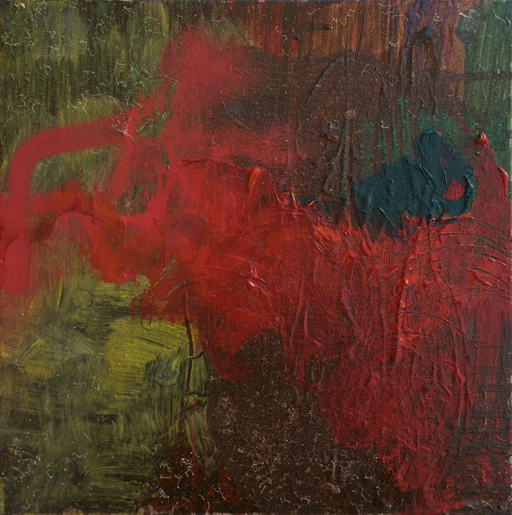 Abstract painting for the Ephemeral collection - textured, colour and spontaneous artwork.